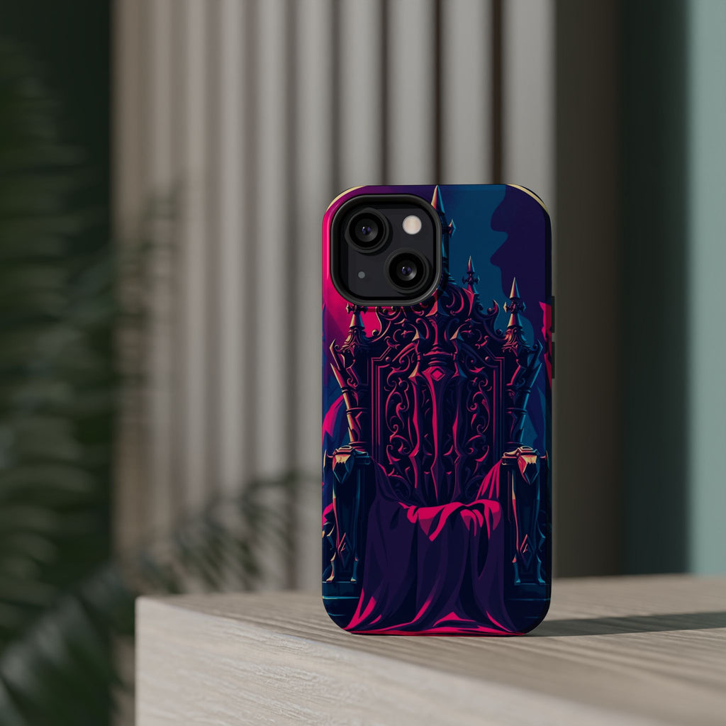 iPhone Lich King Throne Vintage Retro Poster Slim Everyday Designer Case · iPhon