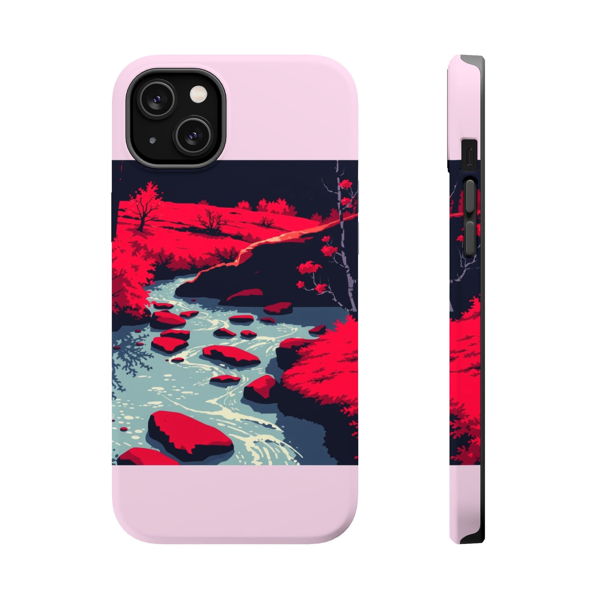 iPhone Spring Creek Cinematic Art 13 Slim Everyday Designer Case · iPhone Case