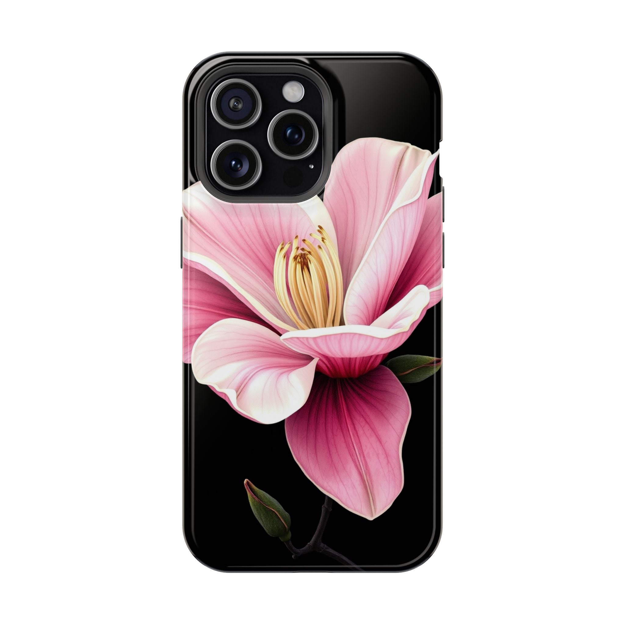 iPhone Magnolia Dream Dark Gothic Ink Slim Everyday Designer Case · iPhone Case