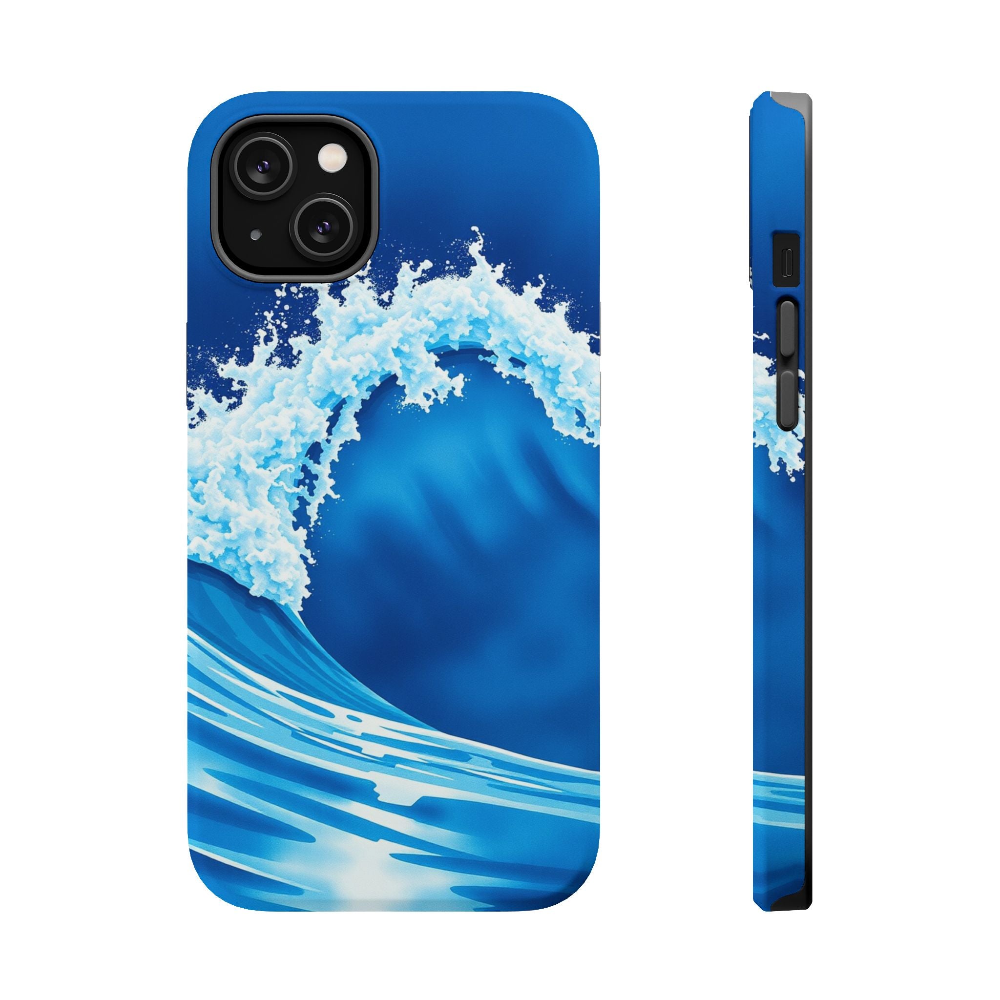 iPhone Serene Wave Interference Design Slim Everyday Designer Case · iPhone Case