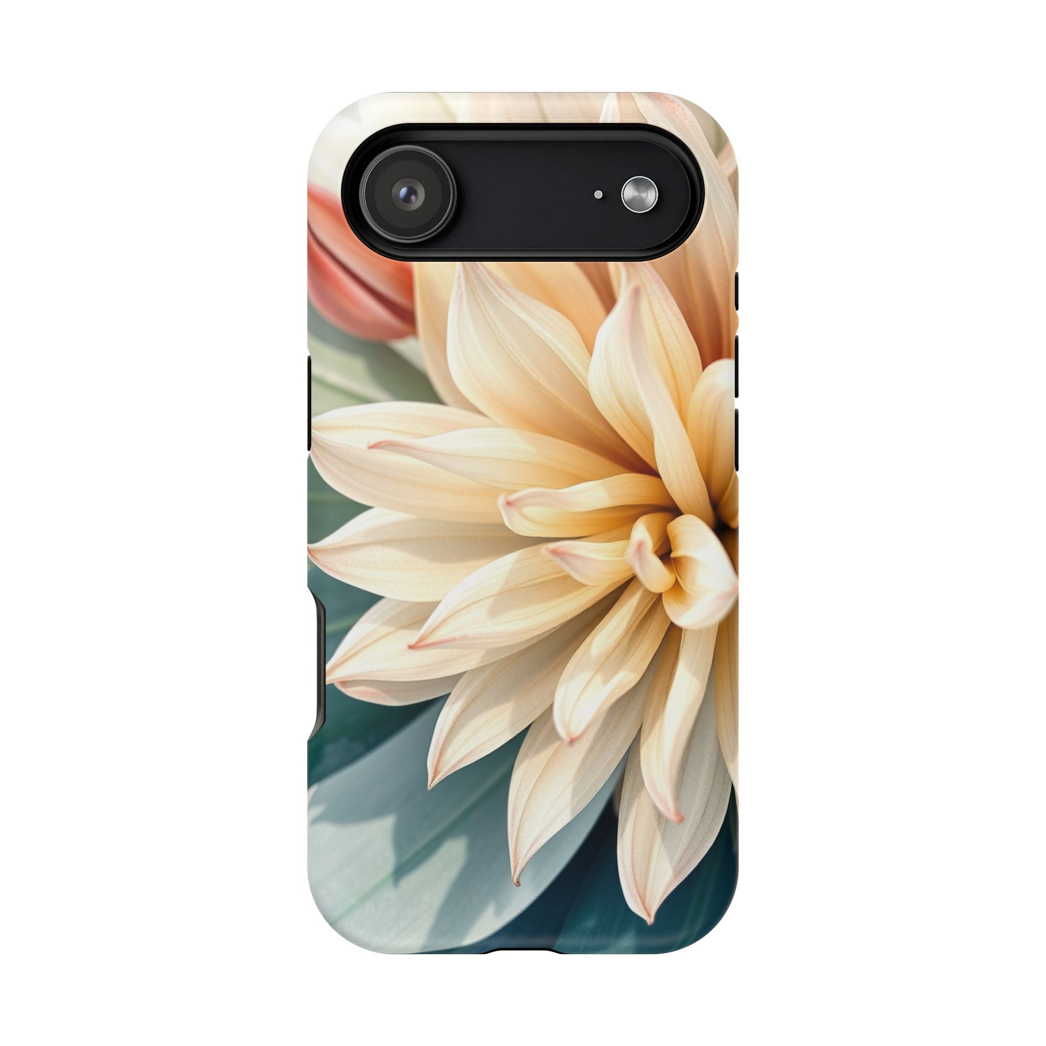 iPhone Neon Floral Radiant Design Clean Minimal Snap Case · iPhone Case