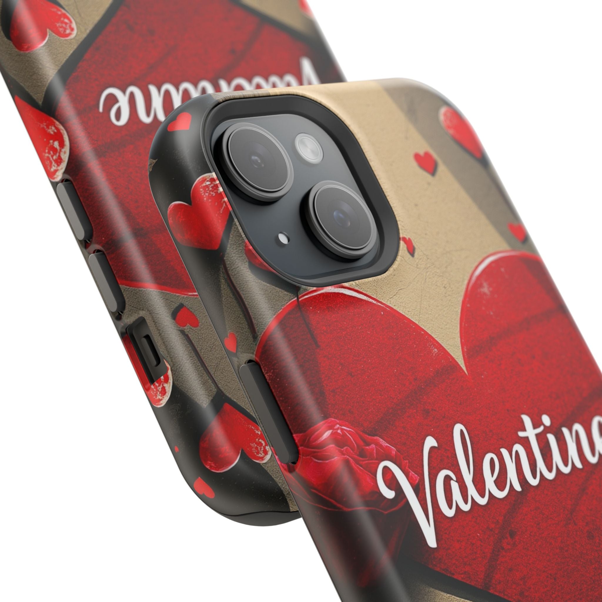 iPhone Serene Vintage Valentine Card Design Slim Everyday Designer Case · iPhone
