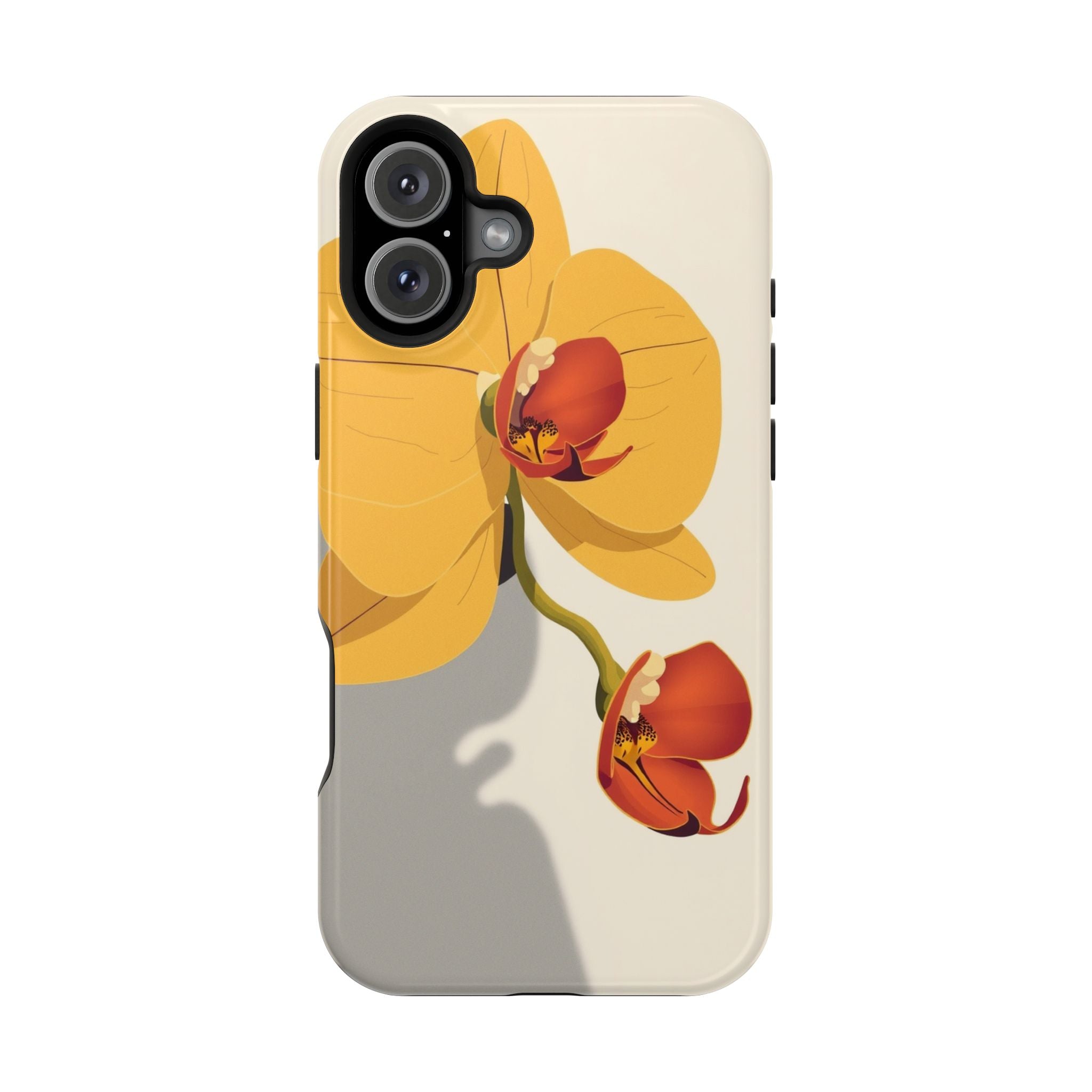 iPhone Vibrant Orchid Study Design Bold Modern Everyday Snap Case · iPhone Case