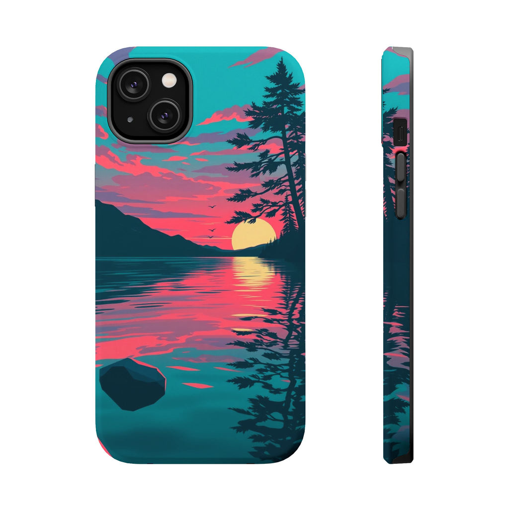 iPhone Dreamy Lake at Twilight Design Slim Everyday iPhone 16 Designer · iPhone