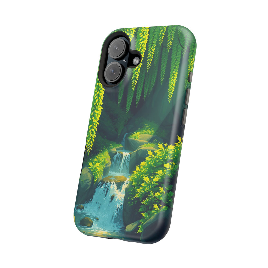 iPhone Earthy Wisteria Cascade Design Slim Everyday iPhone 13 Designer · iPhone