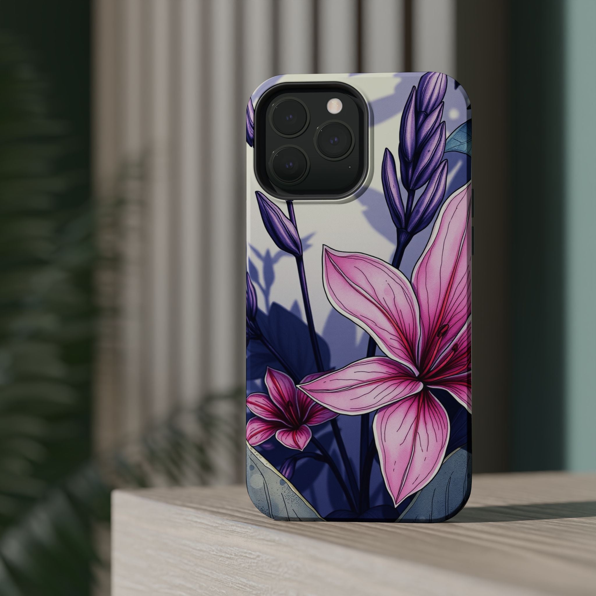 iPhone Jungle Floral Bold Art Slim Everyday Designer Case · iPhone Case