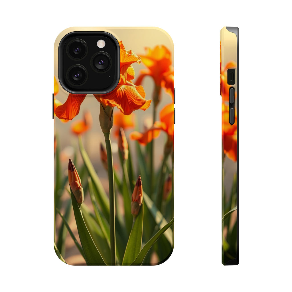 iPhone Iris Garden Cinematic Art Bold Modern Everyday Snap Case · iPhone Case