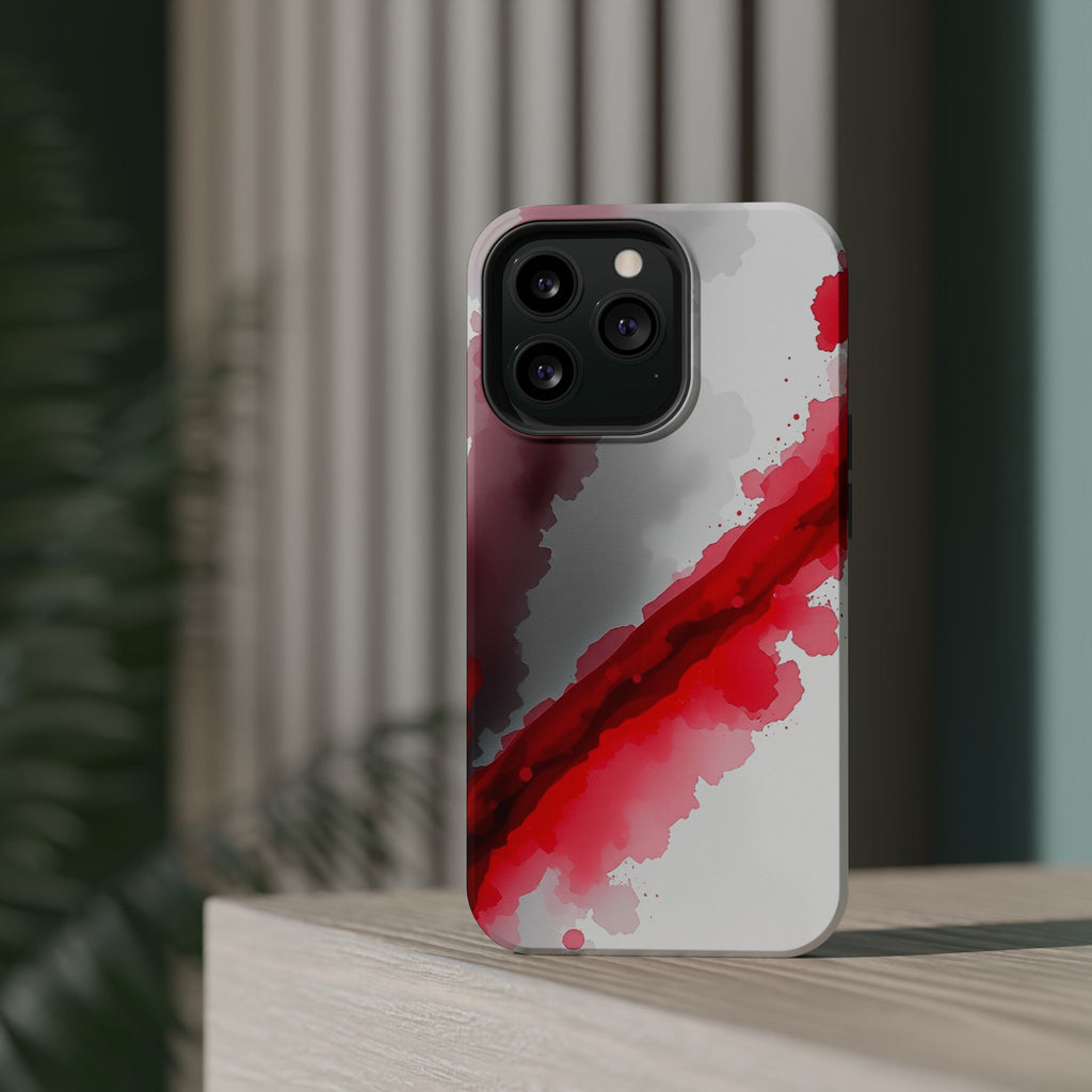 iPhone Carbon Fiber Weave Vibrant Watercolor Slim iPhone Everyday · iPhone Case