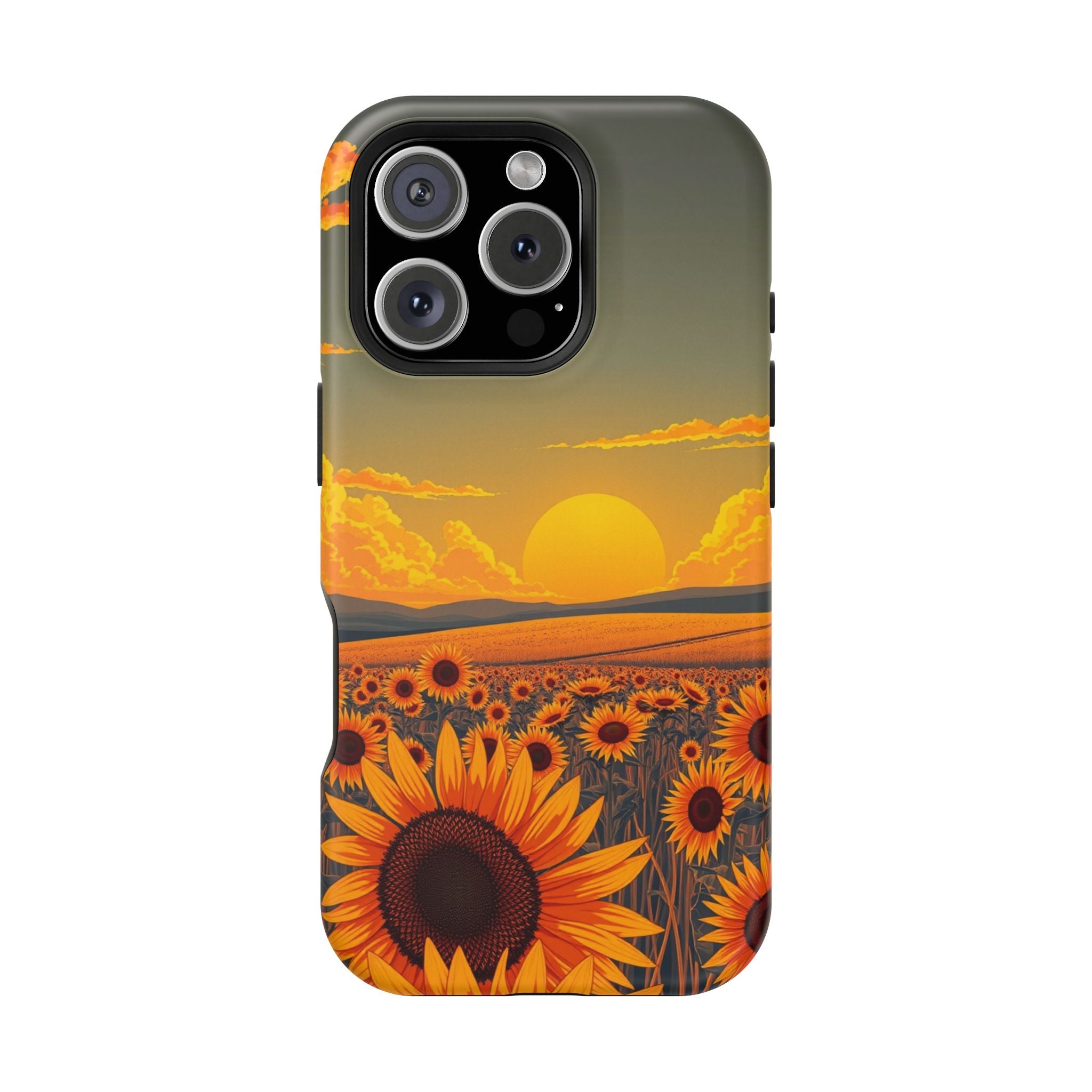 iPhone Vibrant Sunflower Prairie Design Slim Everyday iPhone Designer · iPhone C