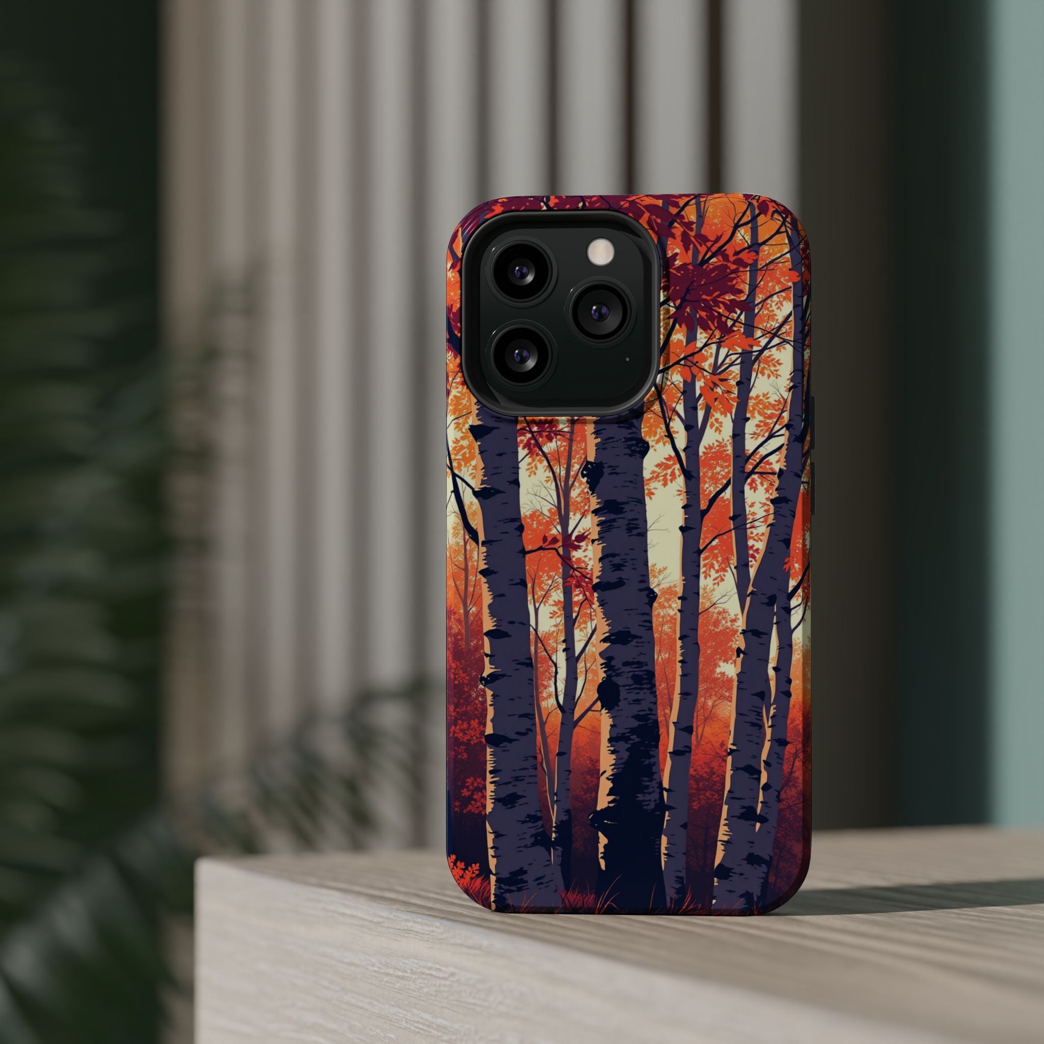 iPhone Radiant Birch Grove Design 19 Slim Everyday Designer Case · iPhone Case