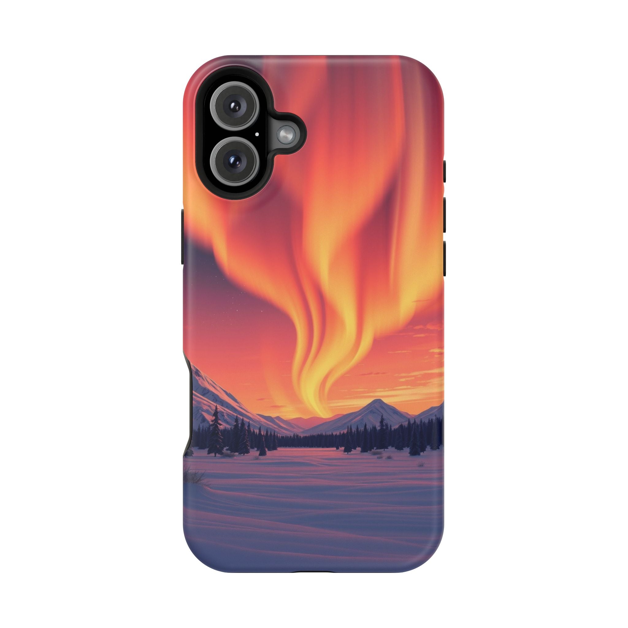 iPhone Sunset Amber And Peach Northern Lights Slim iPhone Everyday · iPhone Case