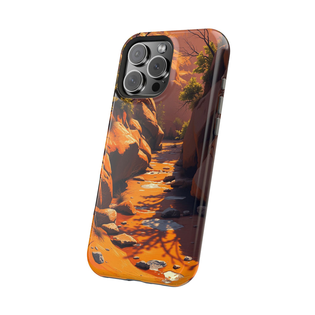 iPhone Spring Creek Bold Art Slim Everyday Designer Case · iPhone Case
