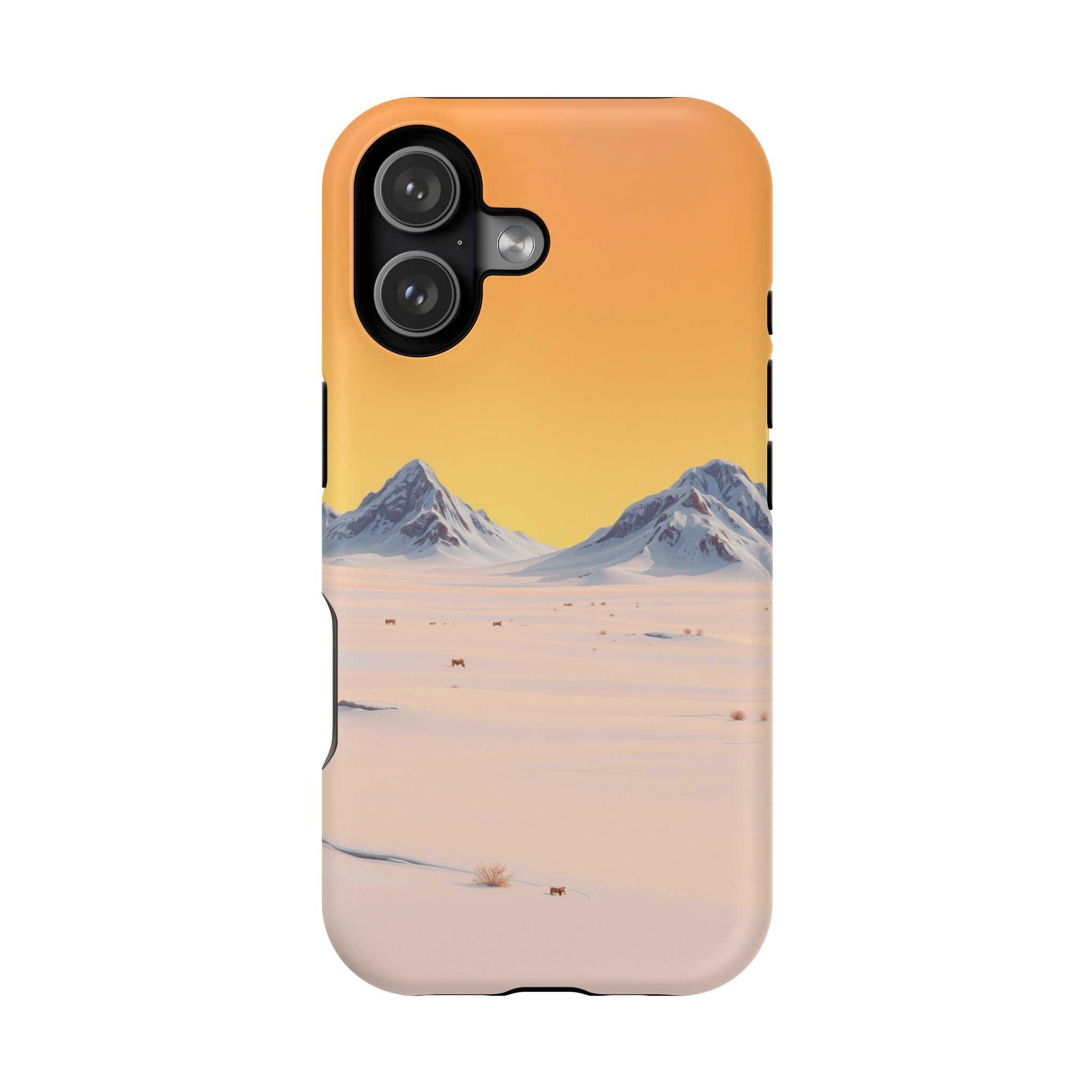 iPhone Mustard And Rust Arctic Tundra Slim Everyday iPhone 20 Designer · iPhone