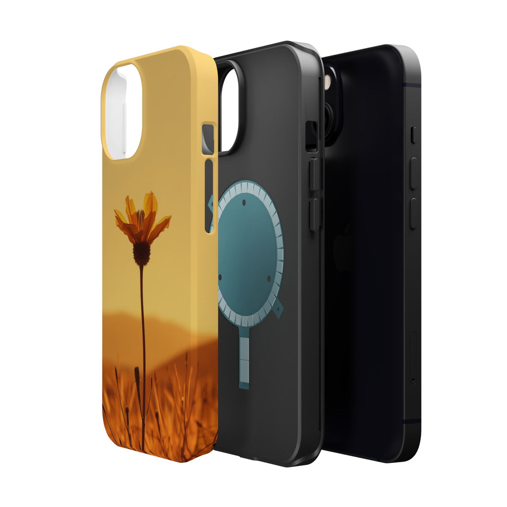 iPhone Desert Flower Cinematic Art Bold Modern Everyday Snap Case · iPhone Case