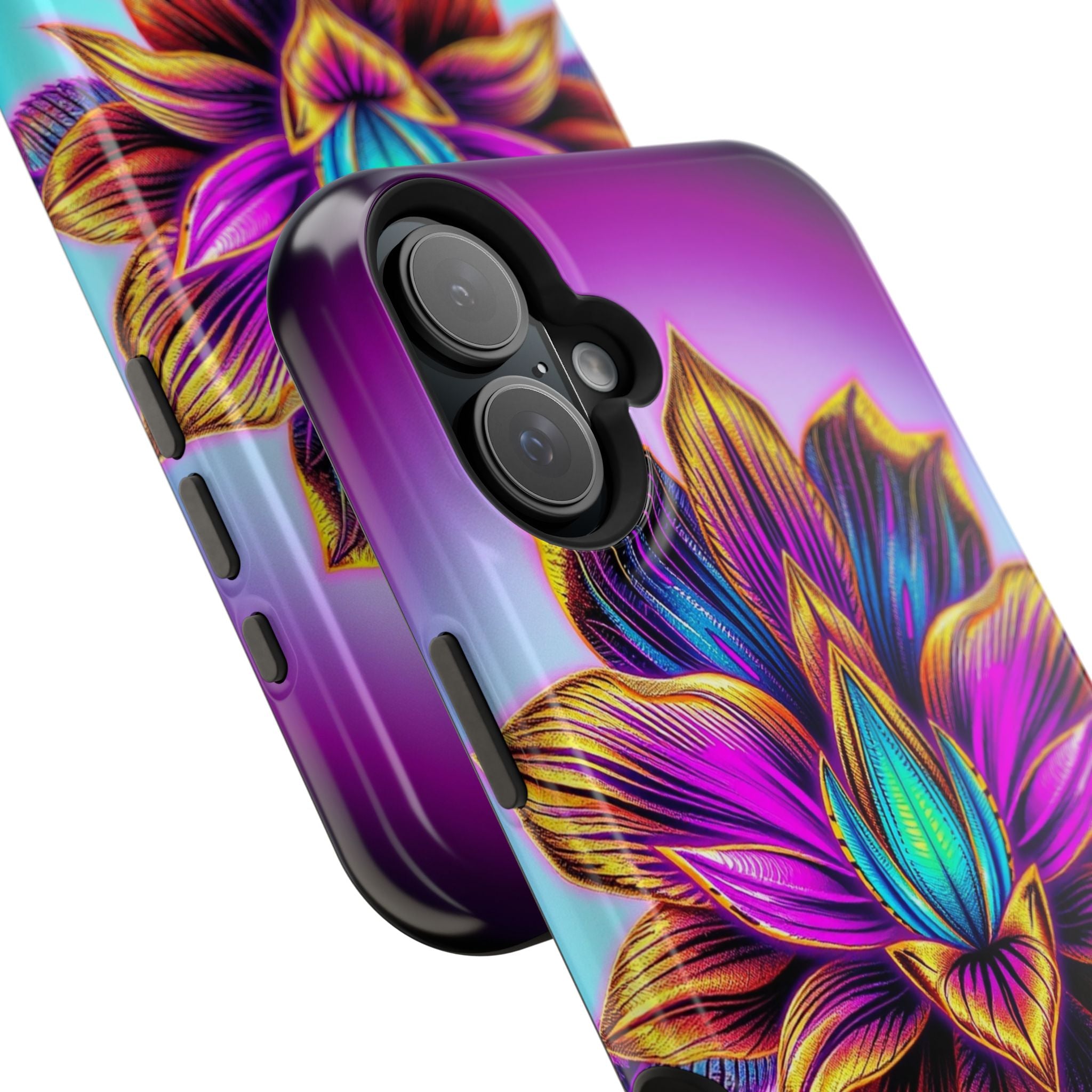 iPhone Floral Gold Foil Mystic Art Bold Modern Everyday Snap Case · iPhone Case