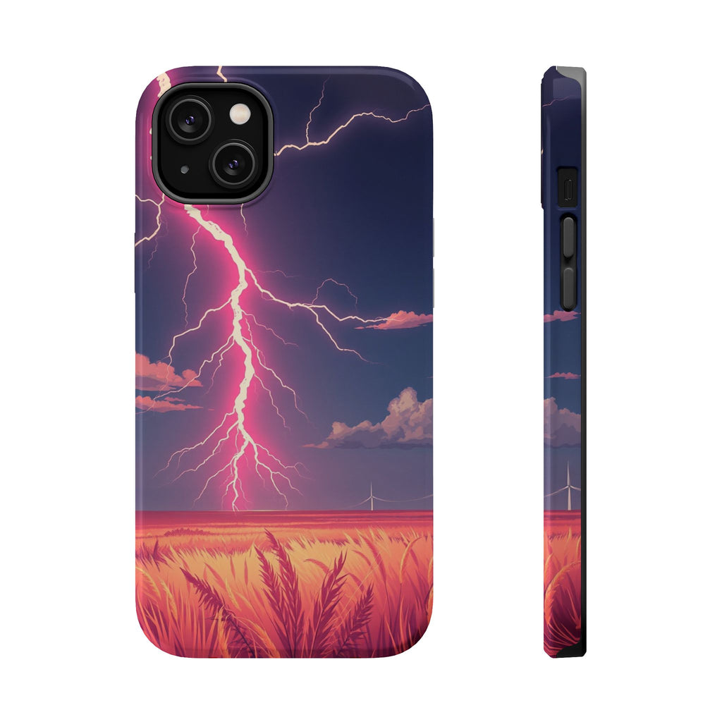 iPhone Rose Pink And Cream Prairie Lightning Slim iPhone Everyday · iPhone Case
