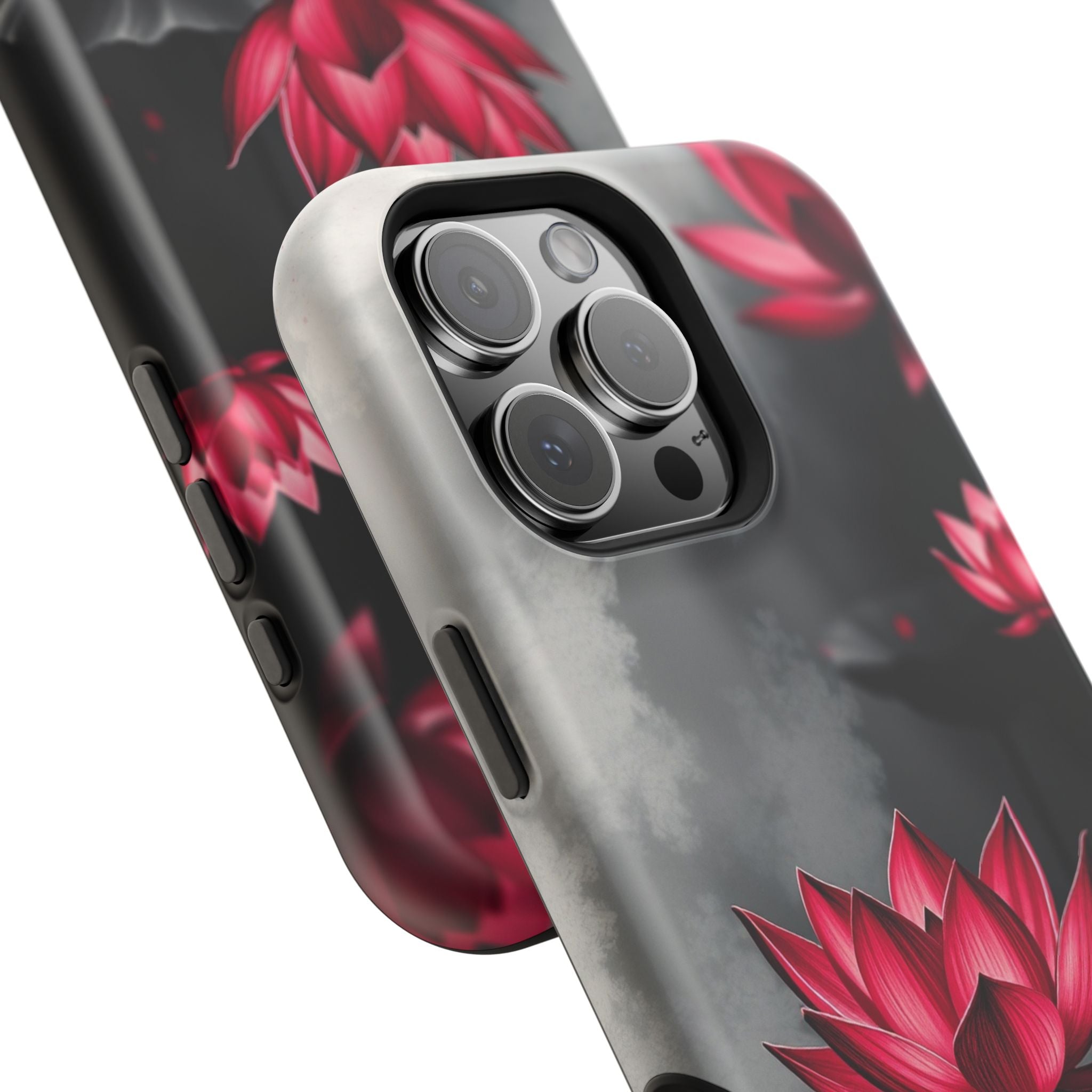 iPhone Lotus Pond Mystic Art 15 Slim Everyday Designer Case · iPhone Case