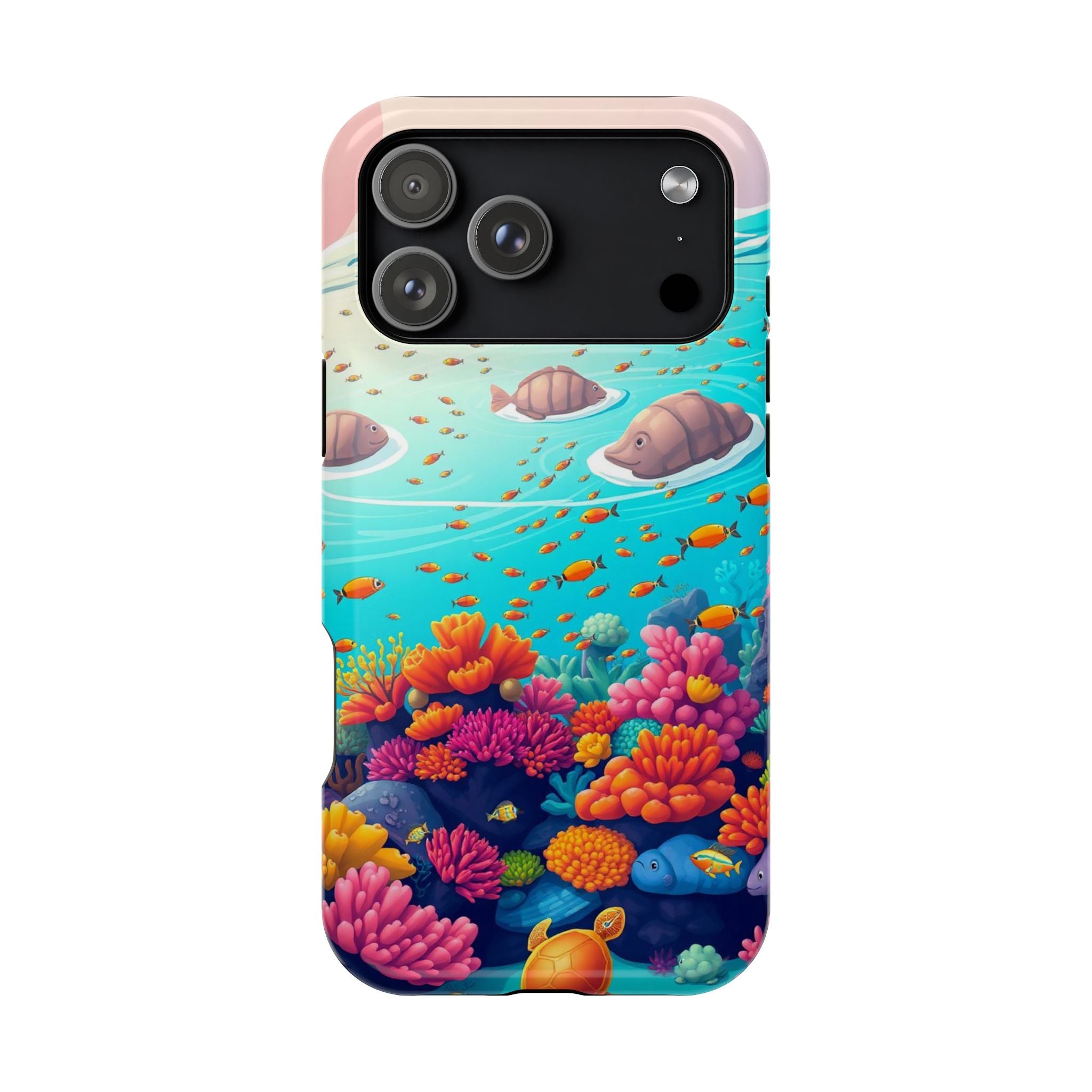 iPhone Coral Reef Panorama Kids Fun Phone Case Gift Slim Snap Case · iPhone Case