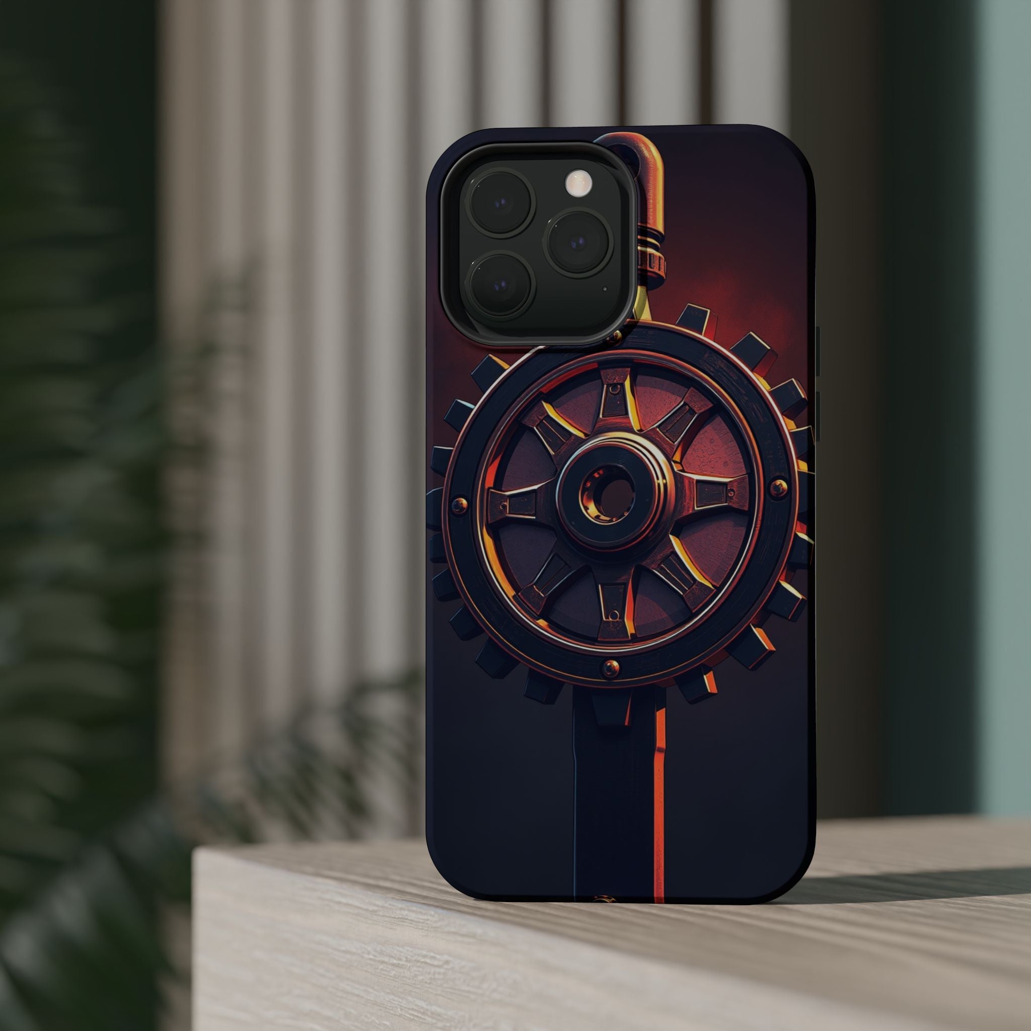 iPhone Rotary Electric Art Phone Bold Modern Everyday Snap Case · iPhone Case