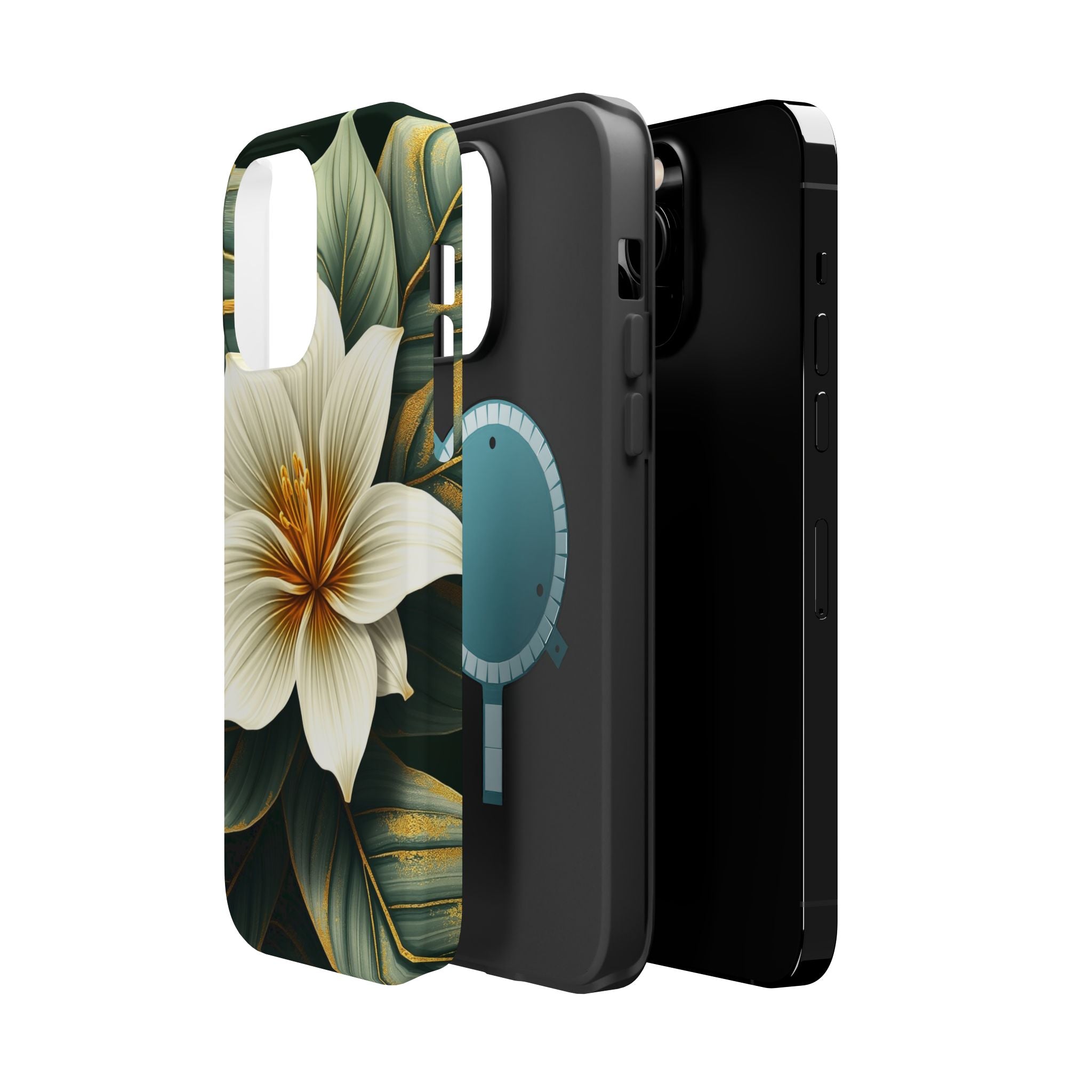 iPhone Radiant Tropical Bloom Design Slim Everyday Designer Case · iPhone Case