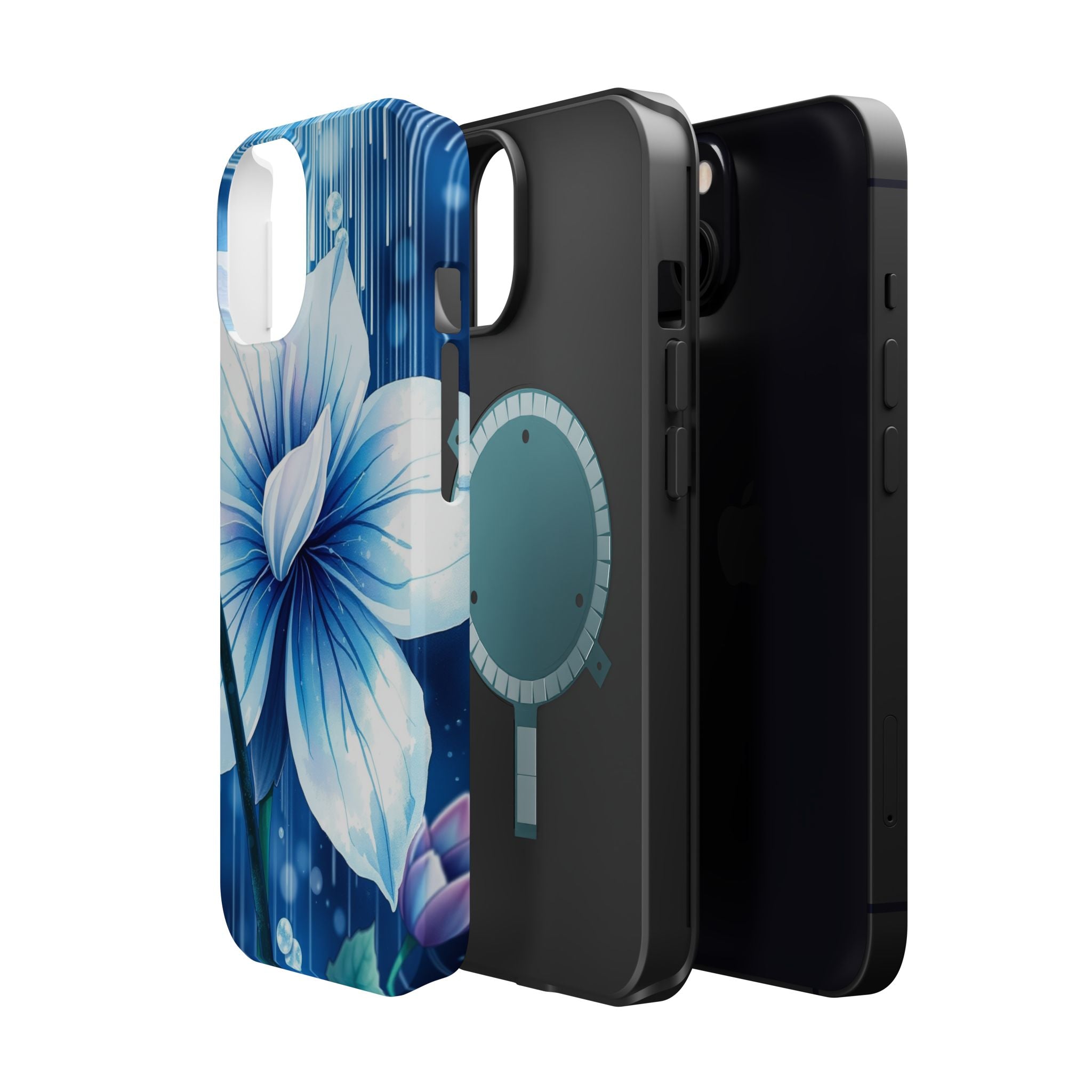 iPhone Spring Shower Bloom Electric Art Slim Everyday Designer Case · iPhone Cas