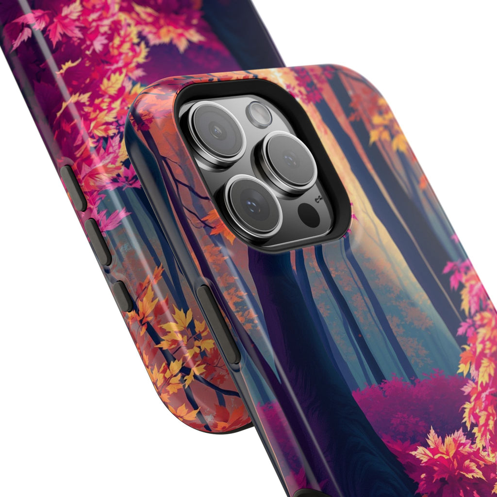 iPhone Earthy Autumn Forest Floor Design Slim Everyday iPhone Designer · iPhone