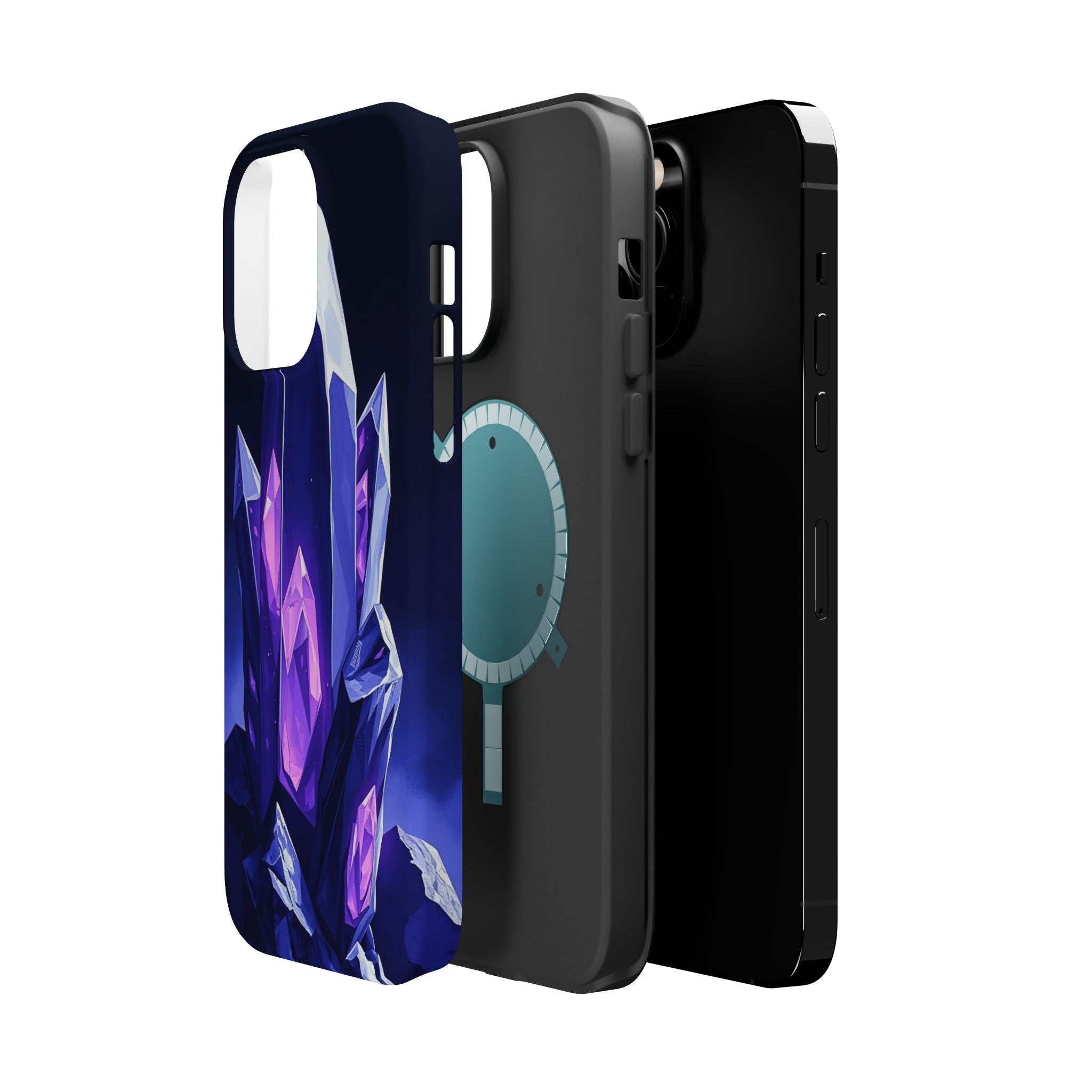 iPhone Crystal Prism Dark Gothic Ink Slim Everyday Designer Case · iPhone Case