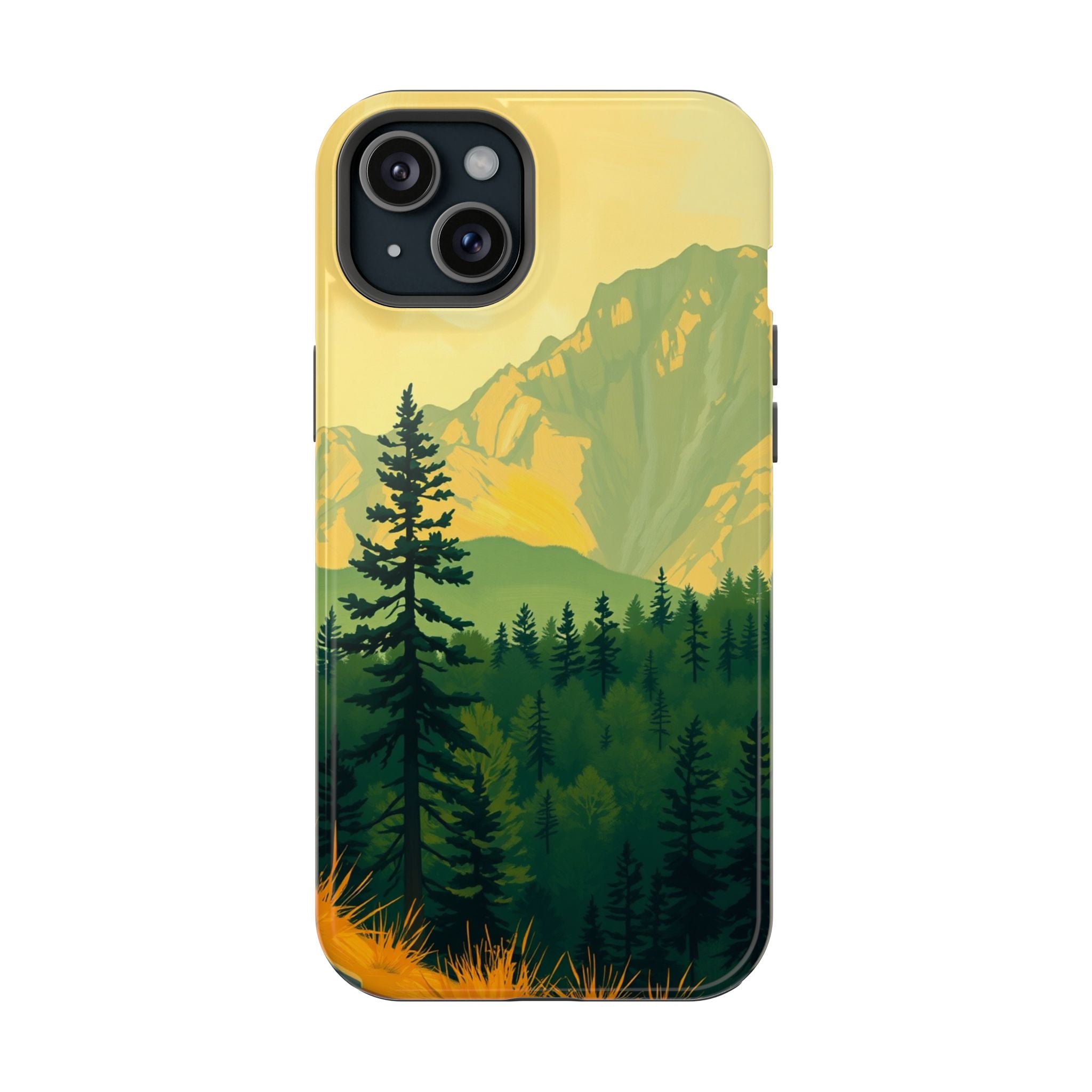 iPhone Pine Ridge Oil Painting Impressionist Slim iPhone Everyday · iPhone Case