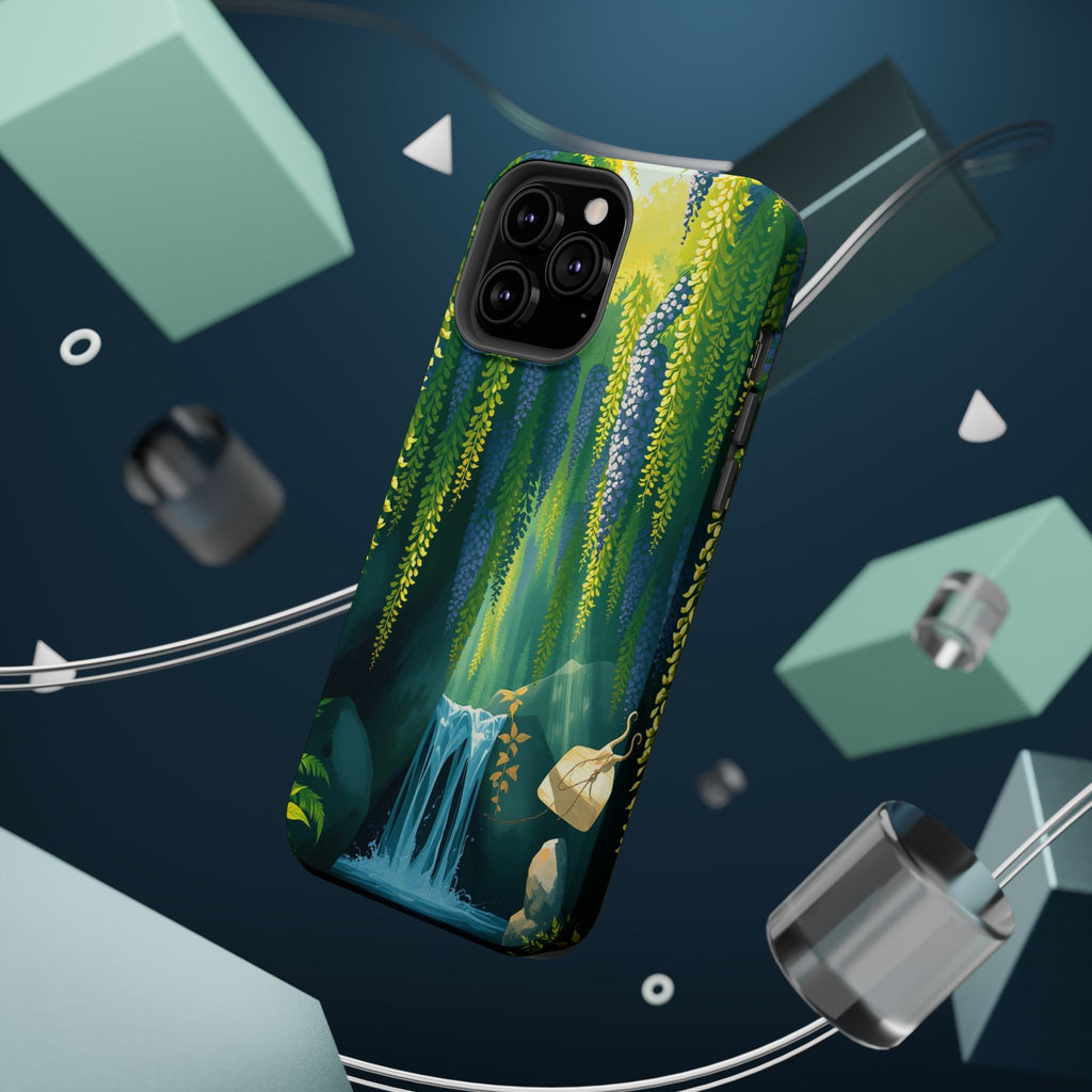 iPhone Wisteria Cascade Mystic Art Bold Modern Everyday Snap Case · iPhone Case