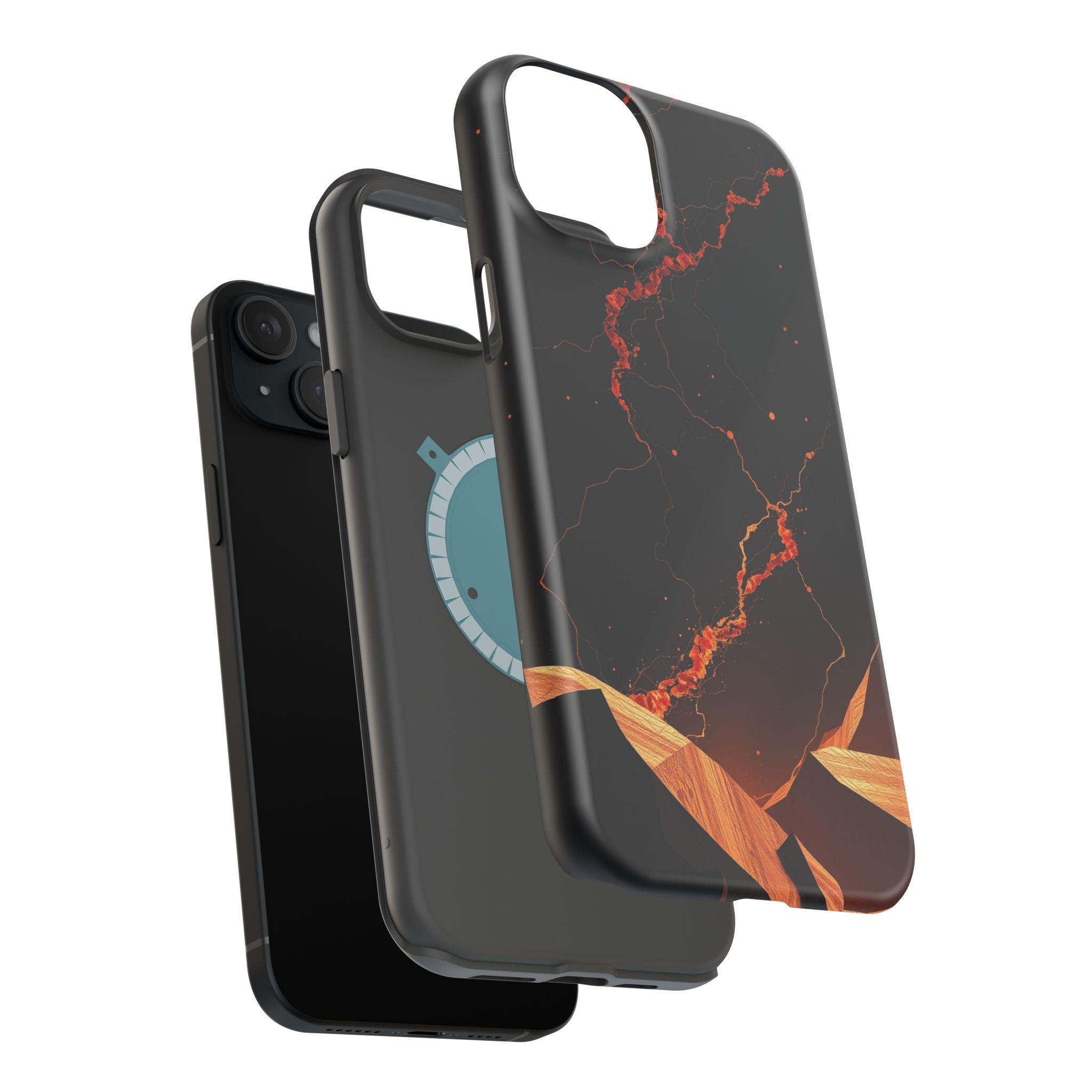iPhone Petal Storm Electric Art 10 Bold Modern Everyday Snap Case · iPhone Case
