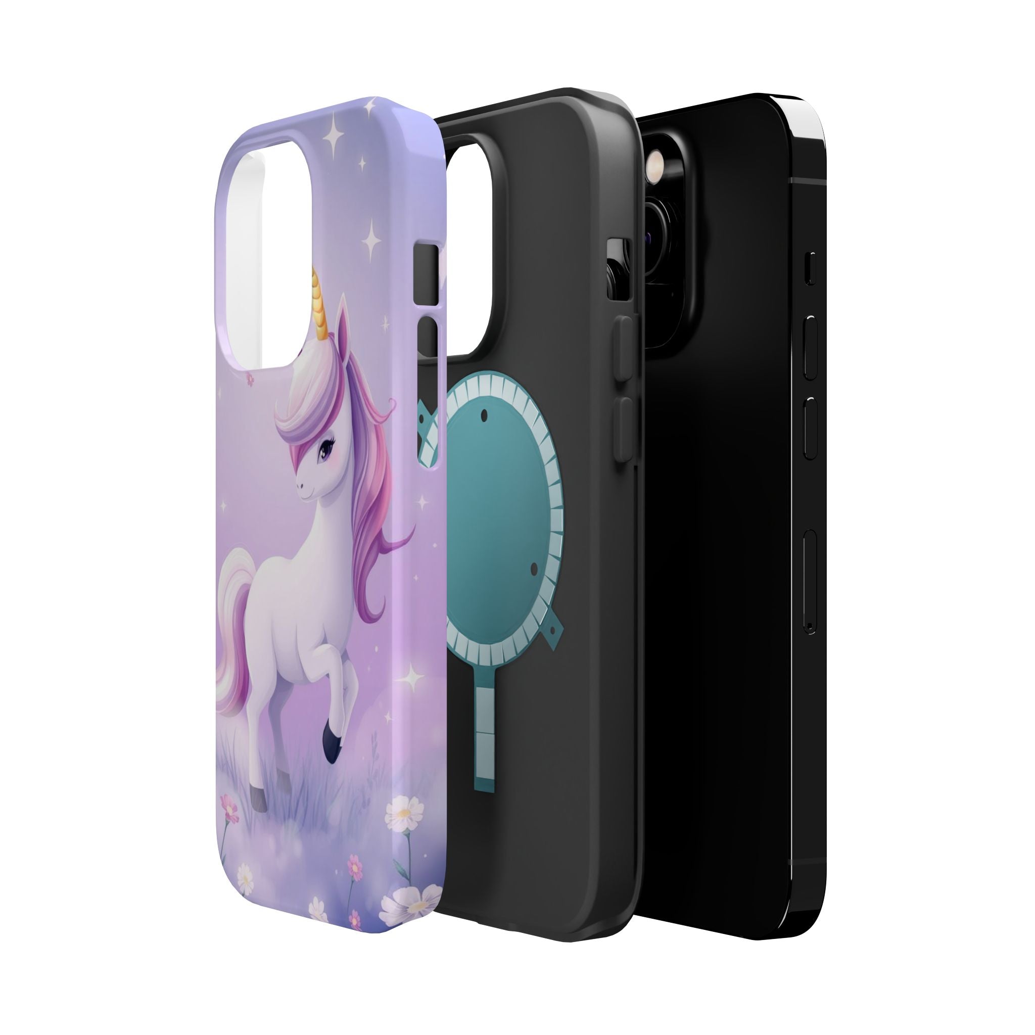 iPhone Lilac Mist Unicorn Kids Fun iPhone Phone Case Gift Artistic · iPhone Case