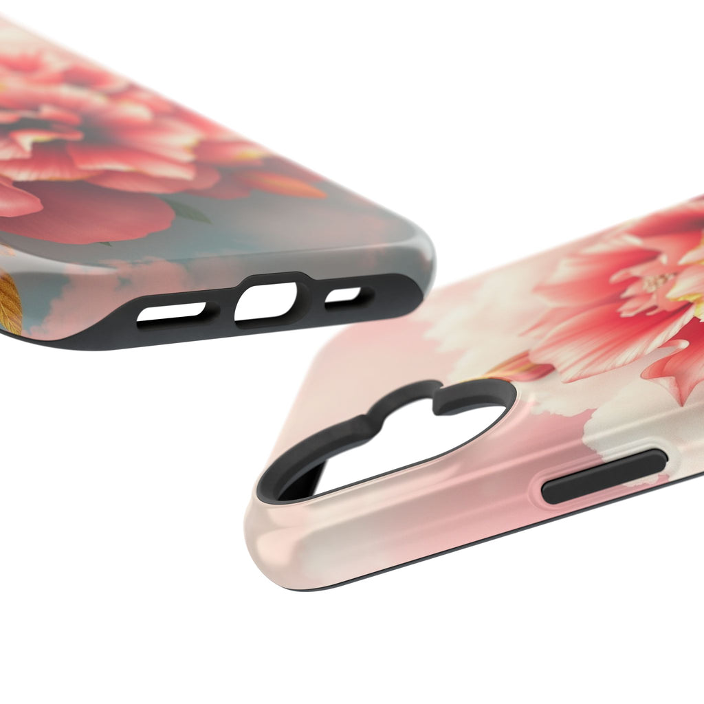 iPhone Pastel Floral Cloud Gold Foil Luxury Slim iPhone Everyday · iPhone Case