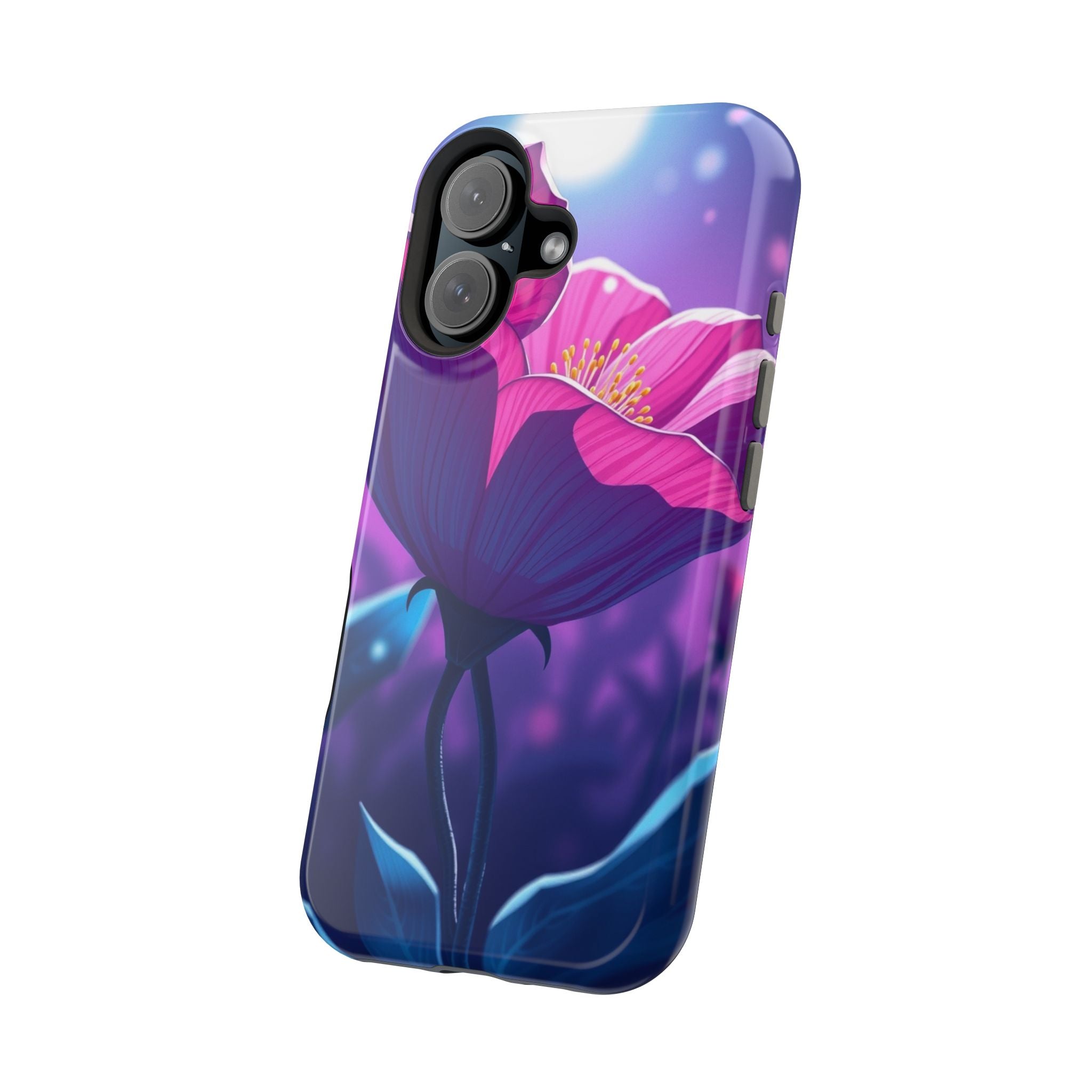 iPhone Night Bloomer Pastel Kawaii Bold Modern Everyday Snap Case · iPhone Case