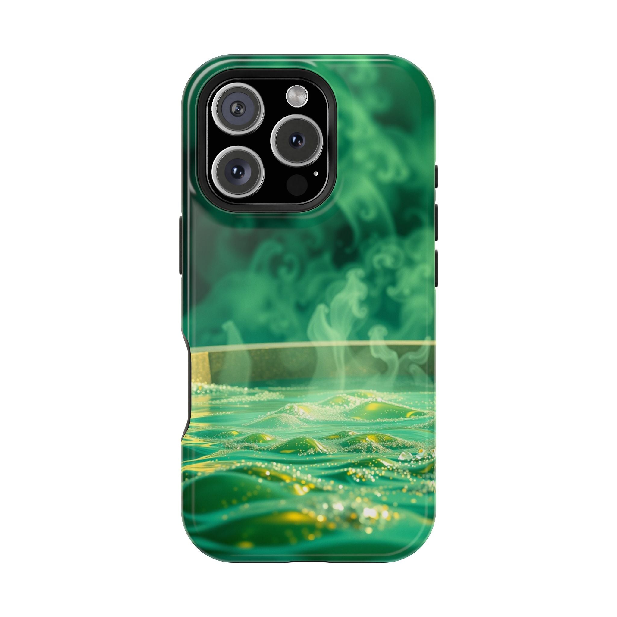 iPhone Hot Spring Steam Cinematic Art Slim Everyday Designer Case · iPhone Case