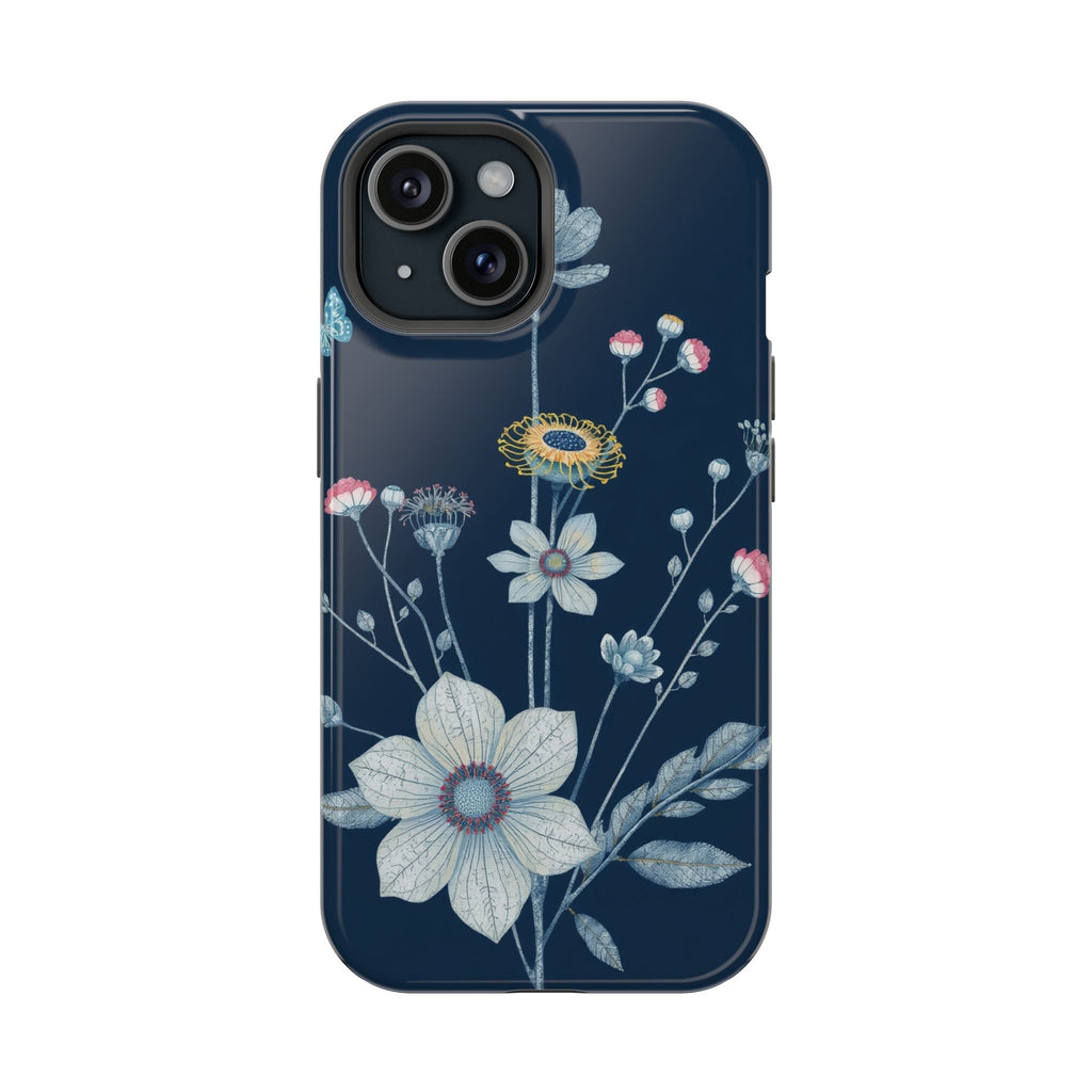 iPhone Vibrant Pressed Botanicals Design Slim Everyday Designer · iPhone Case