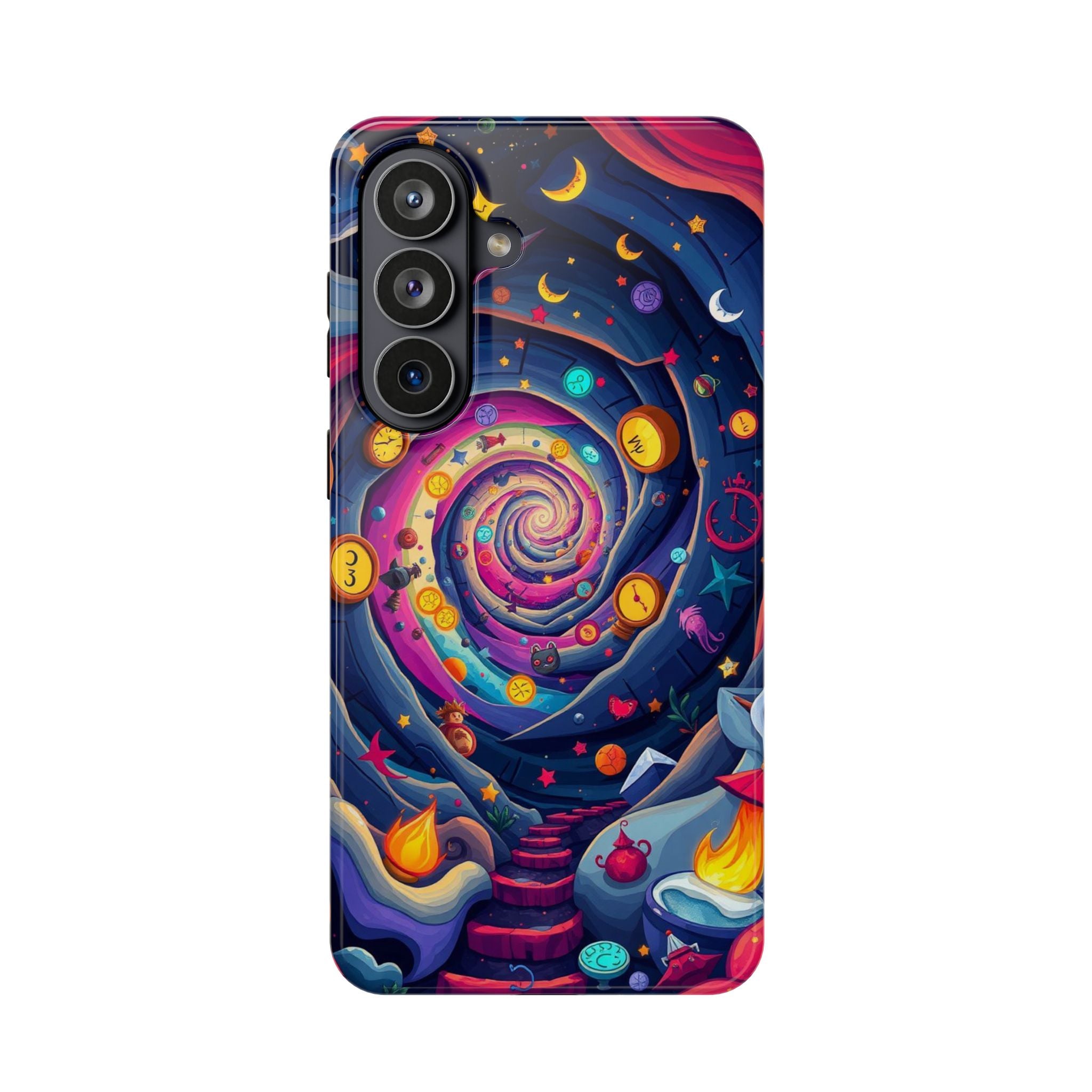 iPhone Time Portal Swirl Kids Fun iPhone Phone Case Gift Clean Minimal · iPhone