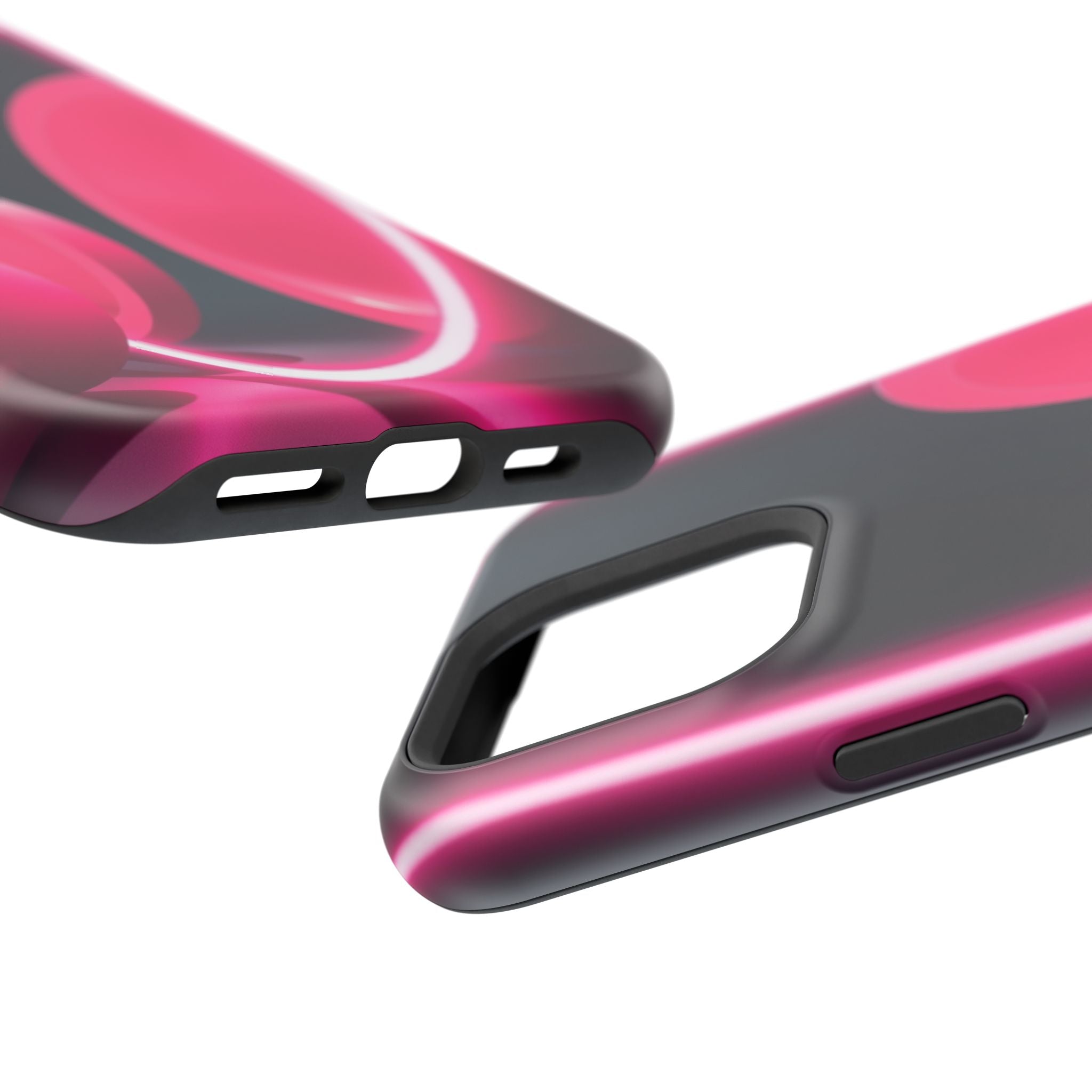 iPhone 1960s Mod Circles Neon Cyberpunk Slim Everyday Designer Case · iPhone Cas