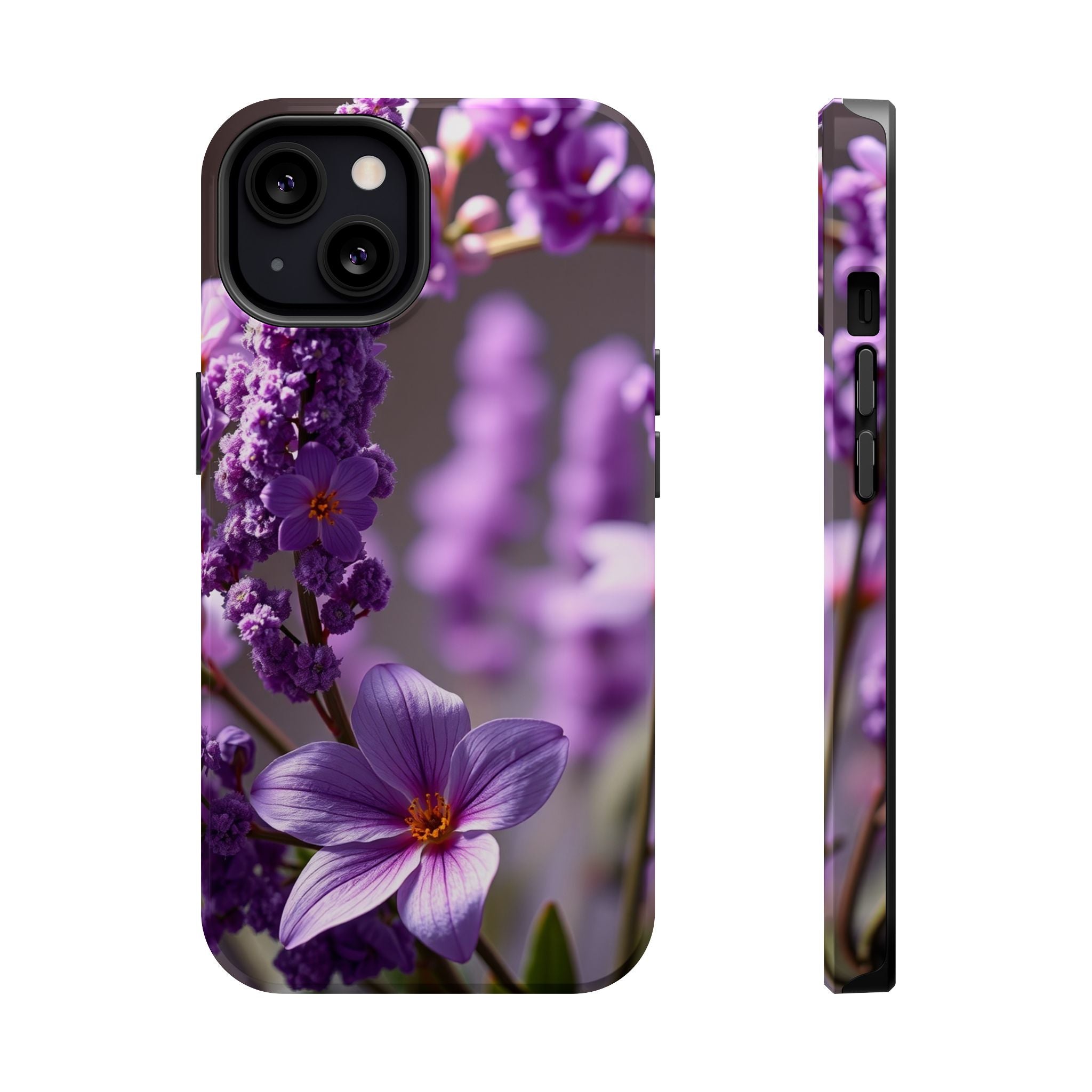 iPhone Lavender And Pearl Floral Crown Slim Everyday Designer Case · iPhone Case