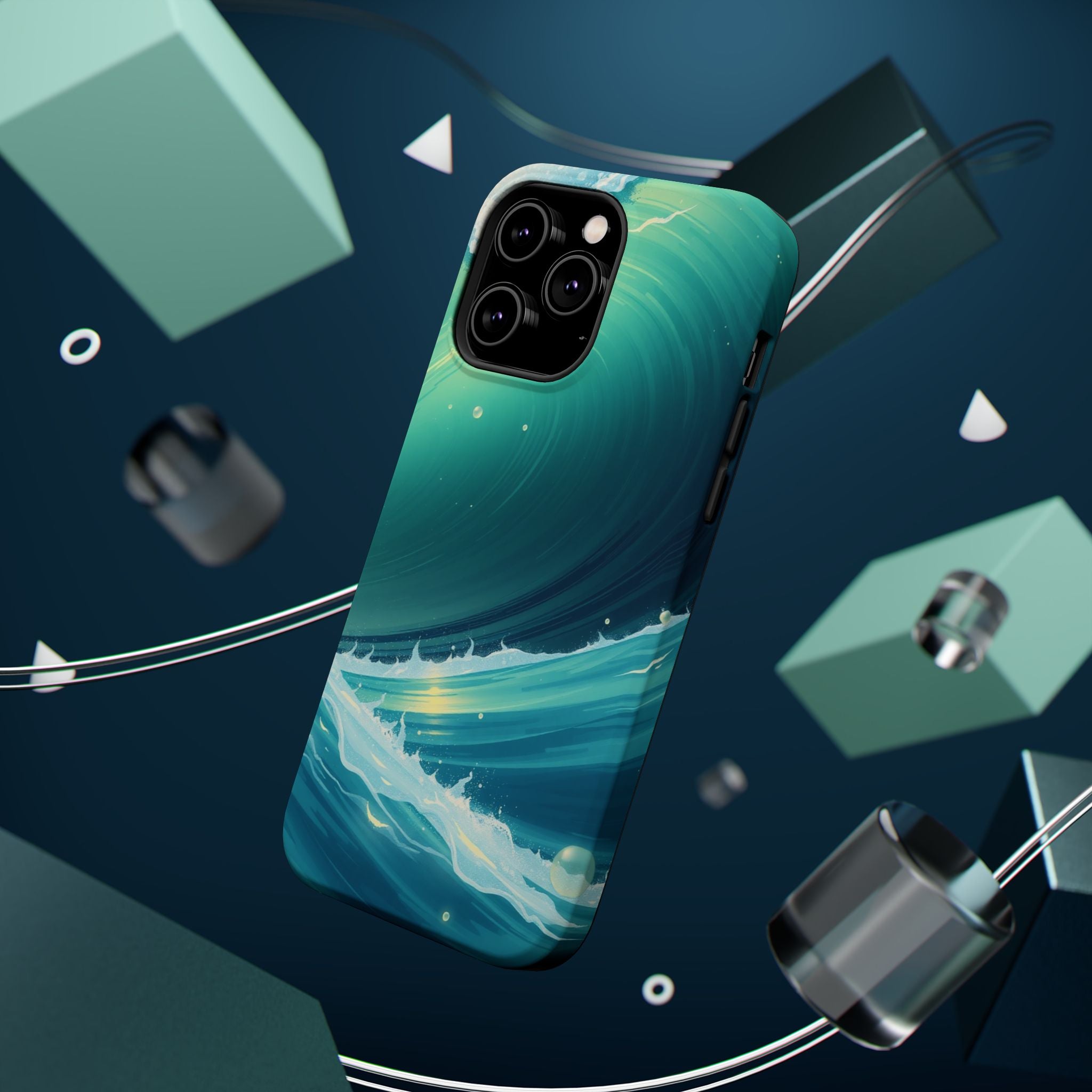 iPhone Ocean Wave Crash Enchanted Art Slim Everyday iPhone 17 Designer · iPhone