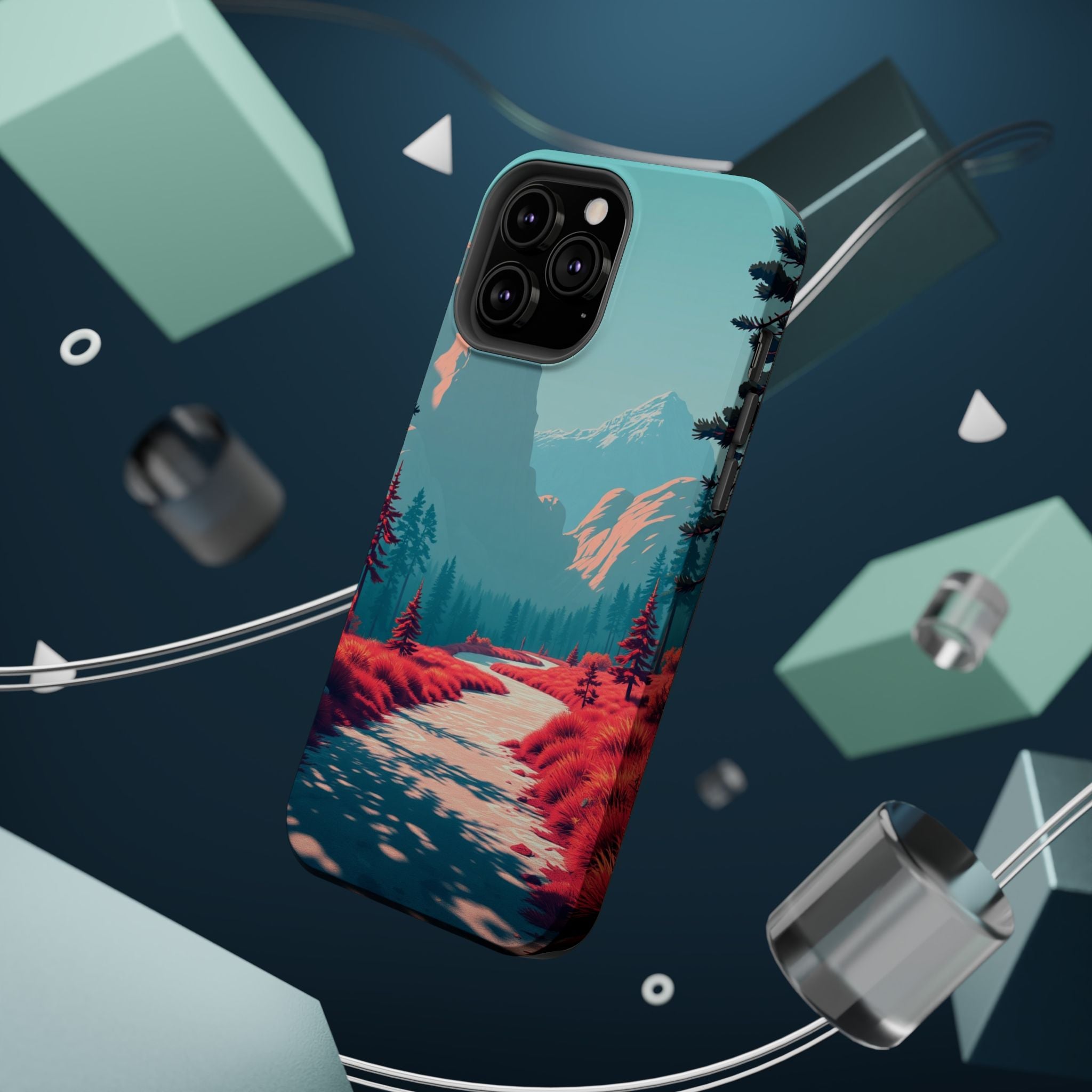 iPhone Pine Ridge Bold Art Slim Everyday Designer Case · iPhone Case Soft Finish