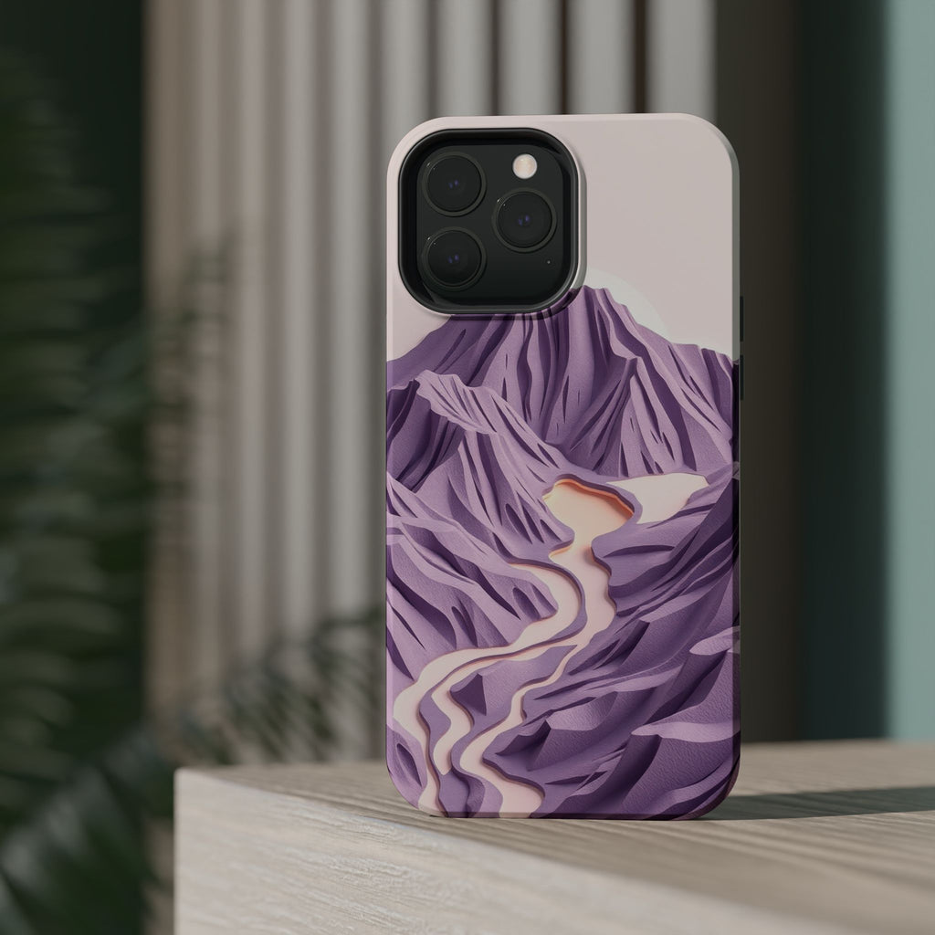 iPhone Vibrant Lava Field Design Bold Modern Everyday Snap Case · iPhone Case