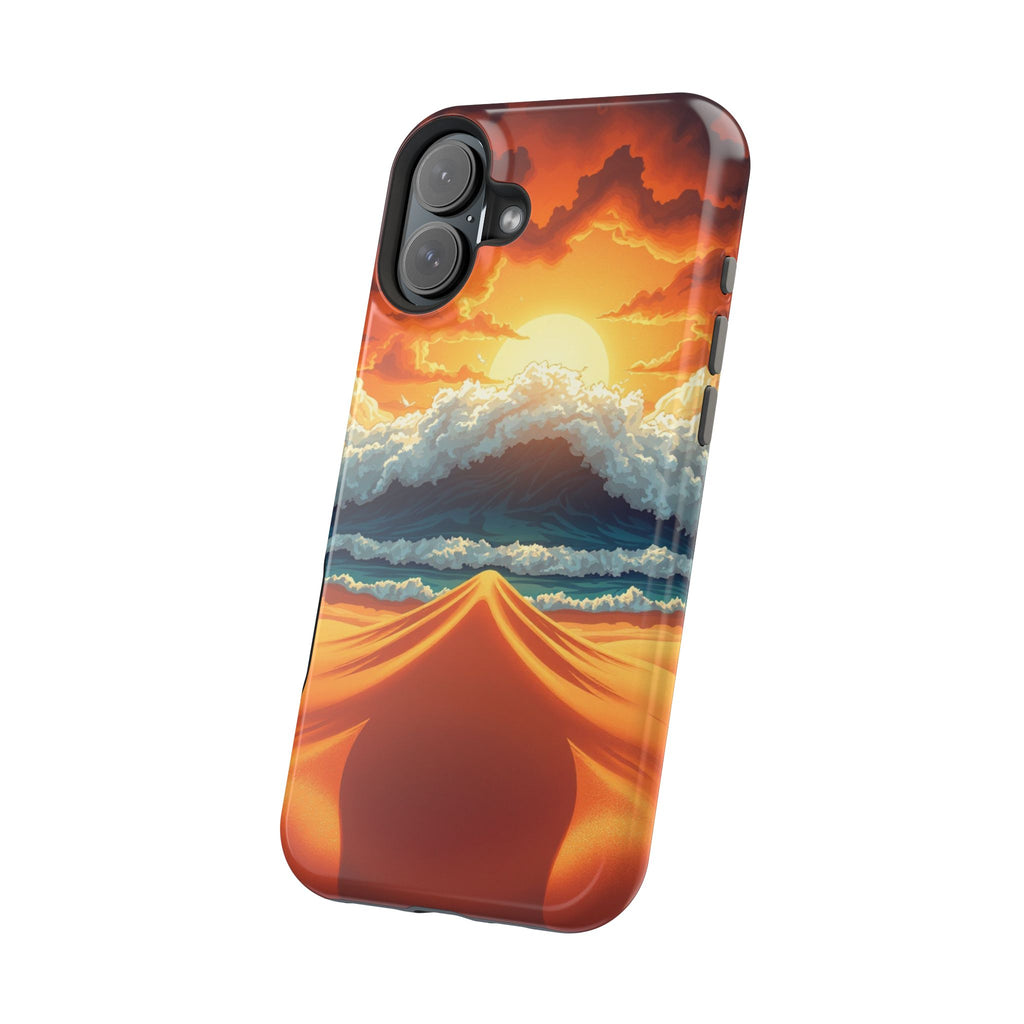 iPhone Storm at Sea Holographic Iridescent Slim iPhone Everyday · iPhone Case