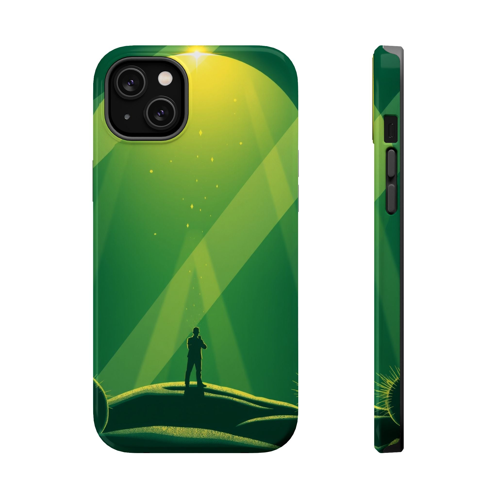 iPhone Bud Burst Earthy Design Slim Everyday Designer Case Galaxy · iPhone Case