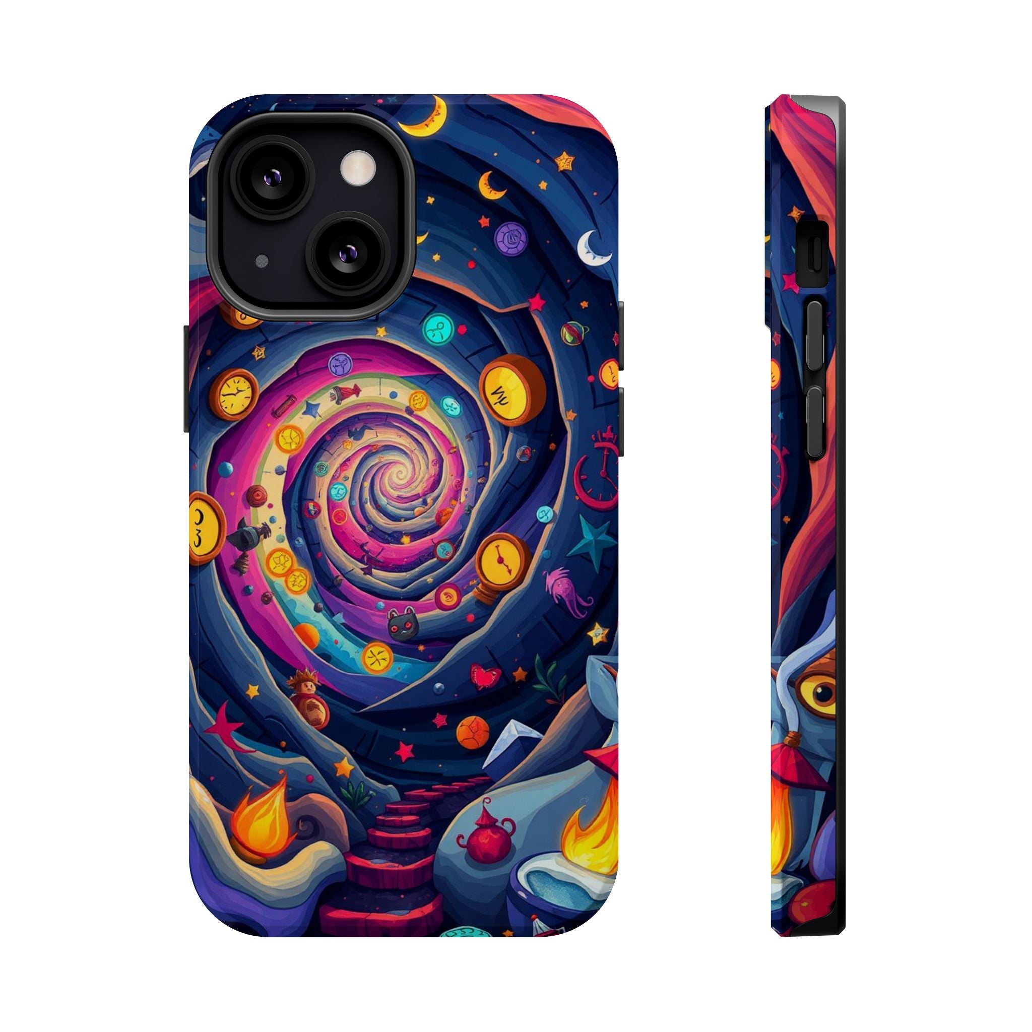iPhone Time Portal Swirl Kids Fun iPhone Phone Case Gift Clean Minimal · iPhone