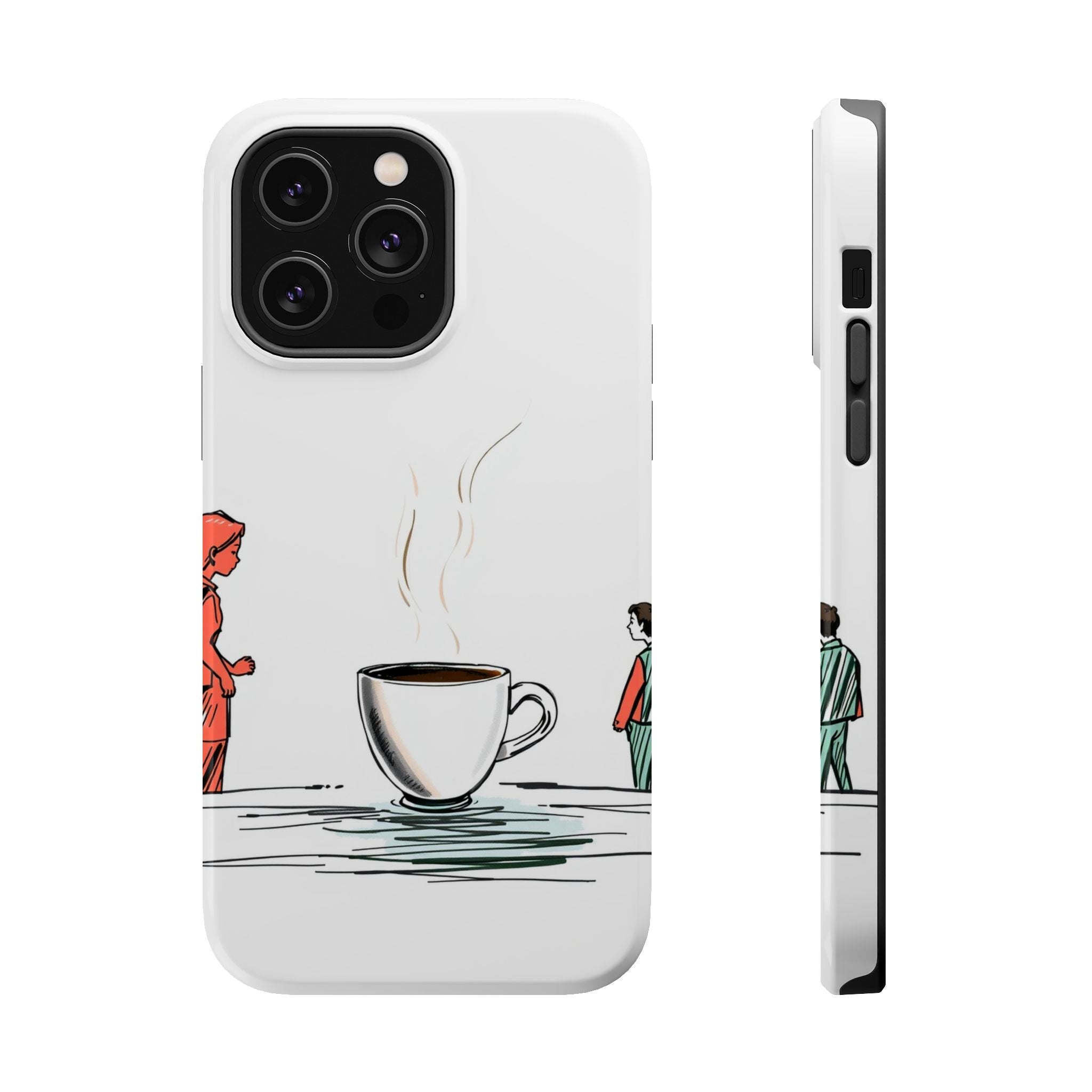 iPhone Coffee Before People Mystic Art Slim Everyday Designer Case · iPhone Case