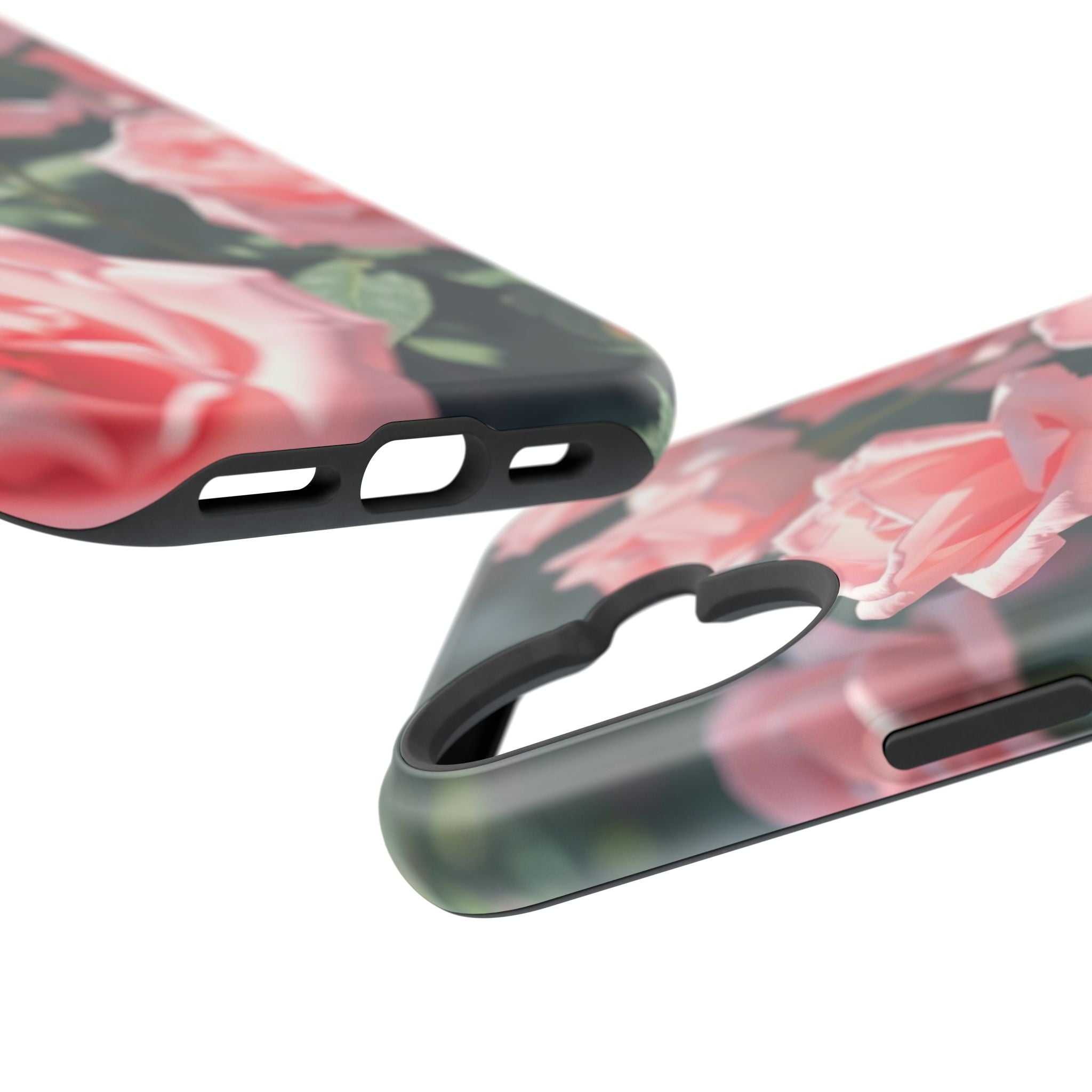 iPhone Mint And Blush Rose Garden Bold Modern Everyday Snap Case · iPhone Case