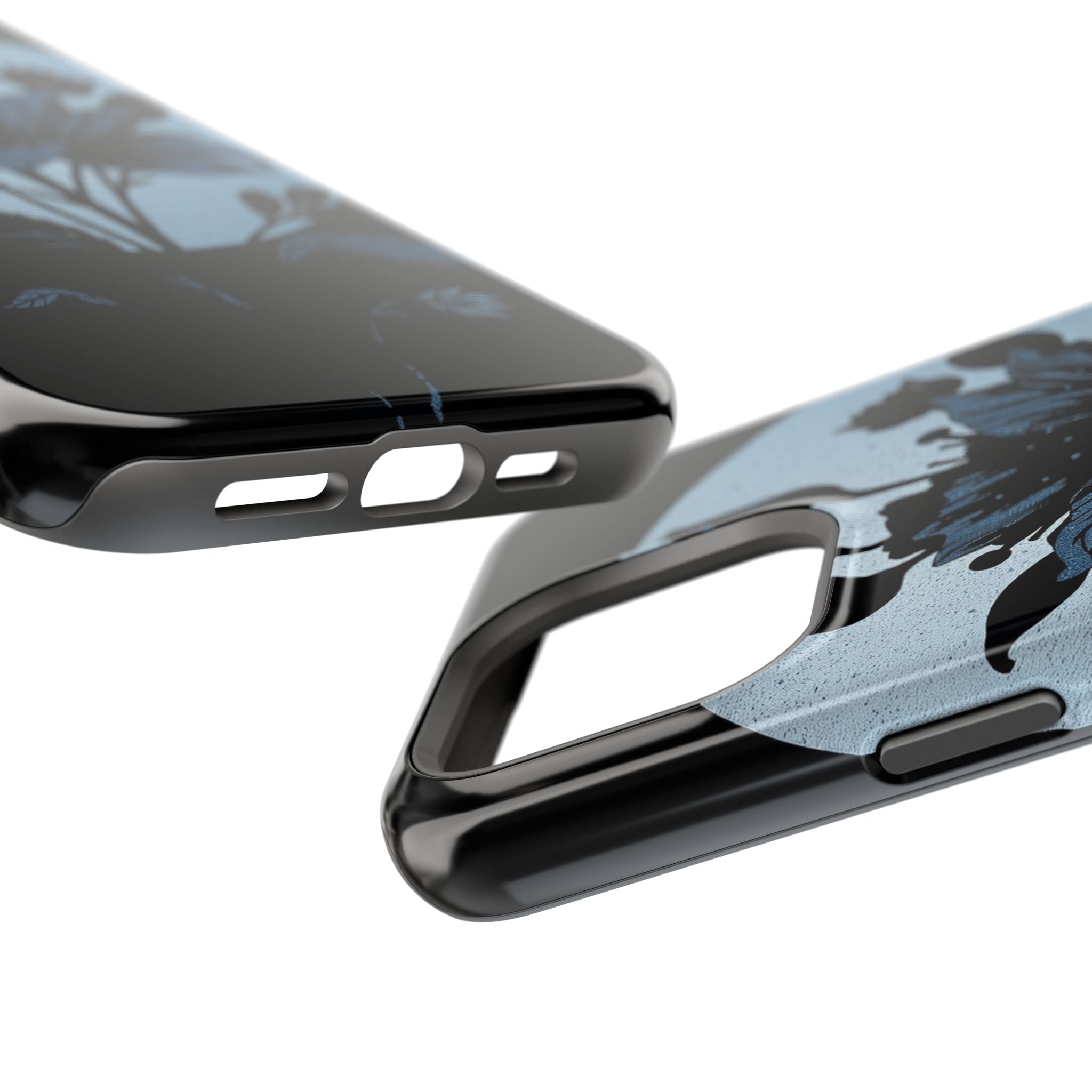 iPhone Radiant Floral Silhouette Design Slim Everyday Designer Case · iPhone Cas