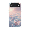 iPhone Snow Field Enchanted Art 13 Bold Modern Everyday Snap Case · iPhone Case