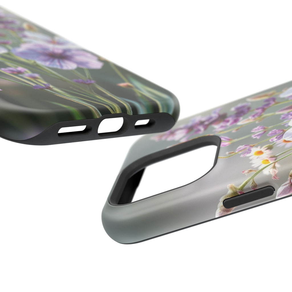 iPhone Wildflower Bunch Enchanted Art Slim Everyday Designer Case · iPhone Case