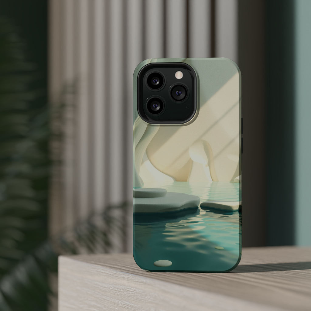 iPhone Tidal Pool 3D Digital Slim Everyday Designer Case · iPhone Case